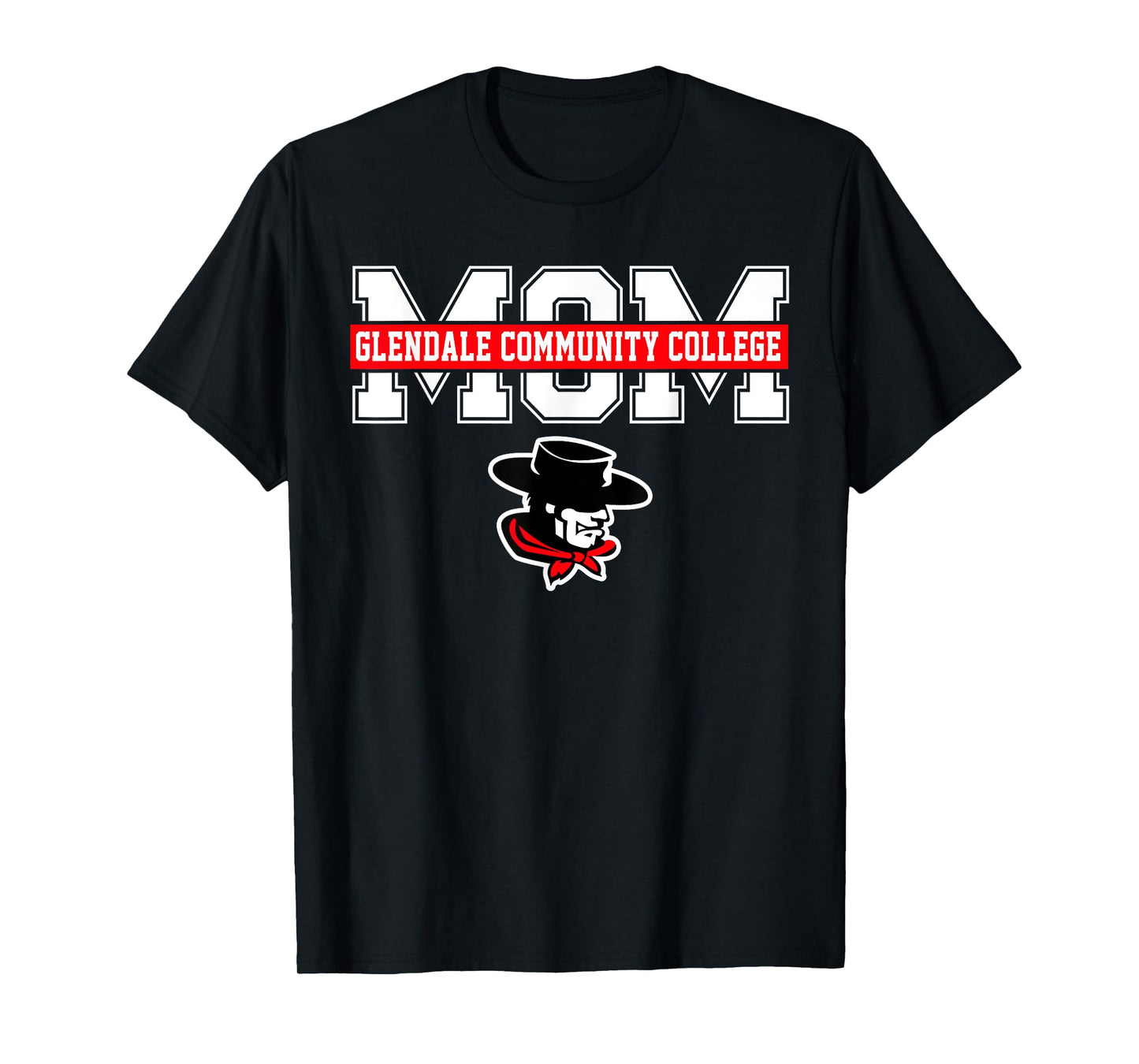 Glendale Community College Mom Mother Arch Vintage Design T-Shirt