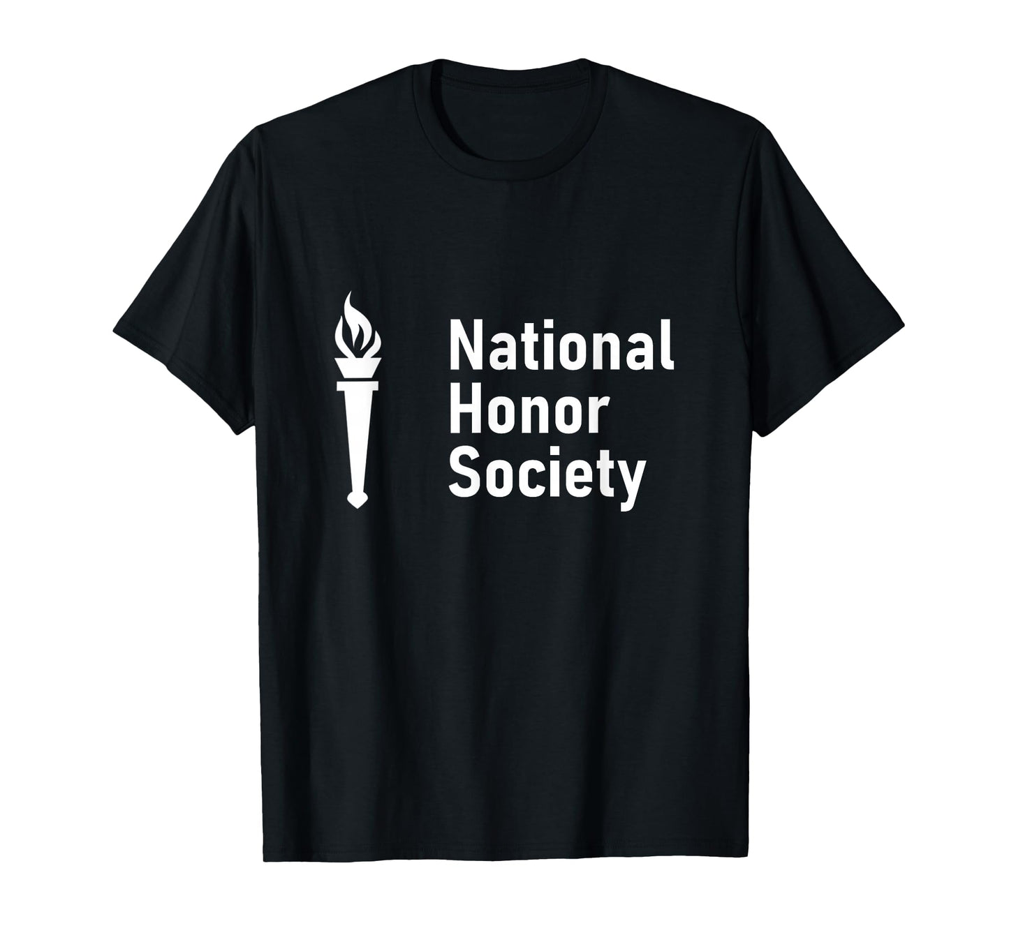 National Honor Society Scholastic Torch Logo T-Shirt