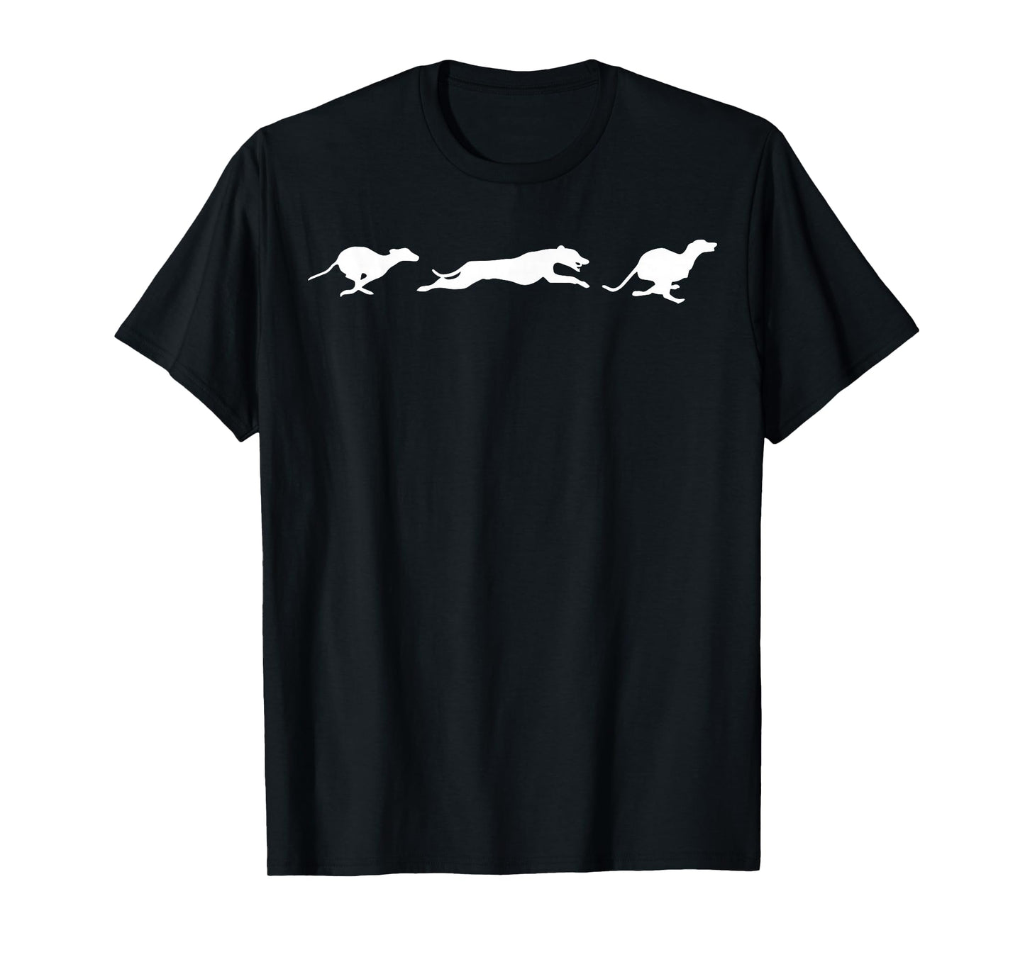 cute Whippet running T-Shirt