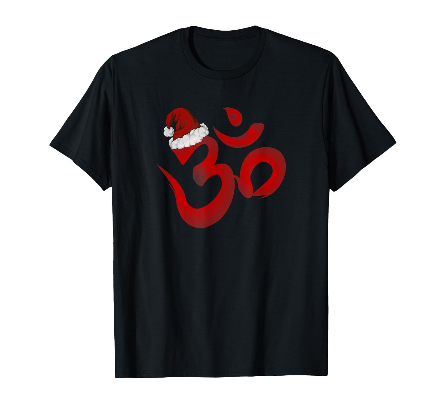 Unique Yogi Christmas OM Santa Hat Yoga Teacher Meditation Men Women Kids T-Shirt