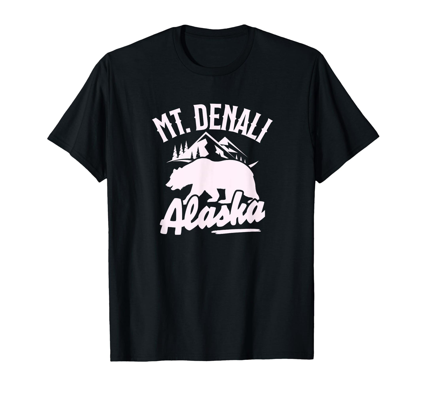 Retro Mount Denali Souvenir/Mt. Denali T-Shirt