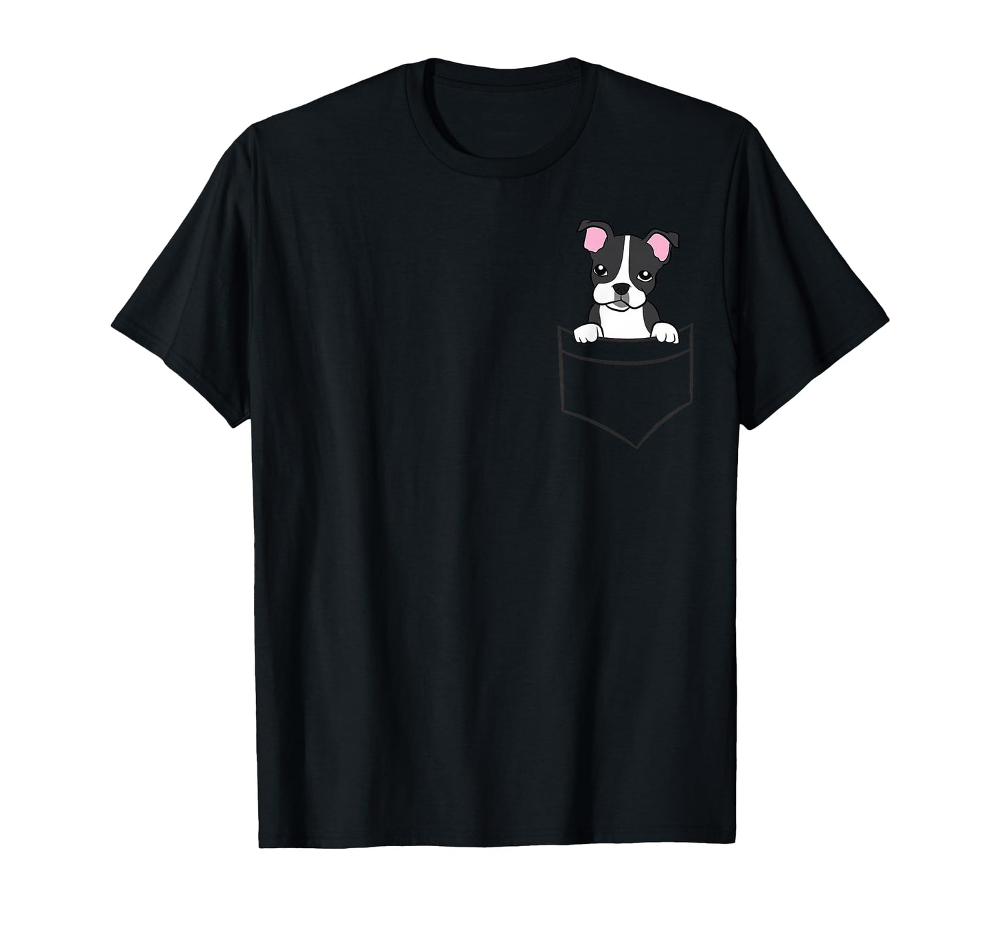 Boston Terrier in The Bag Cute Bag Boston Terrier T-Shirt