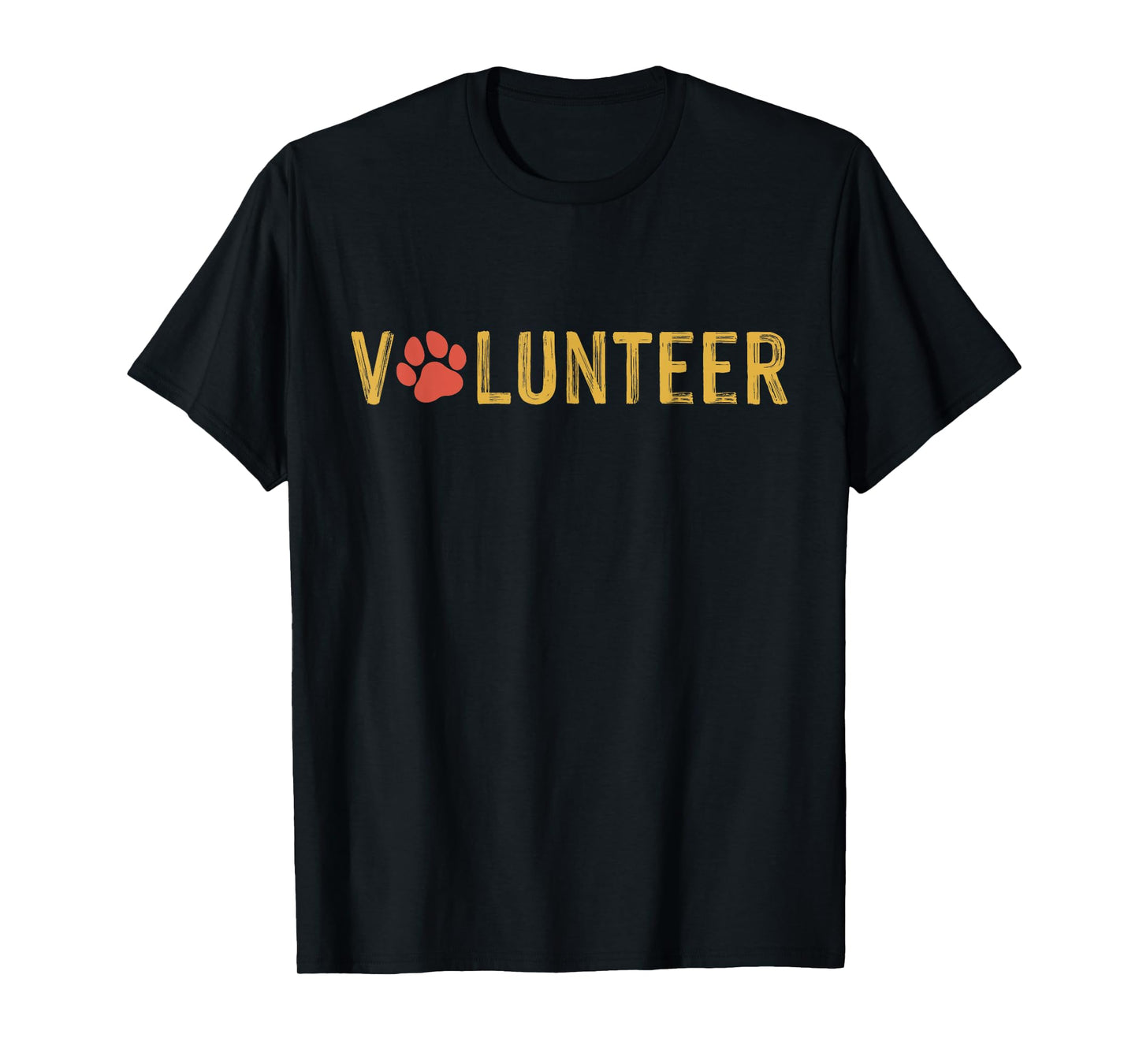 Animal Shelter Volunteer Veterinarian Dog Paw Animal Rescue T-Shirt