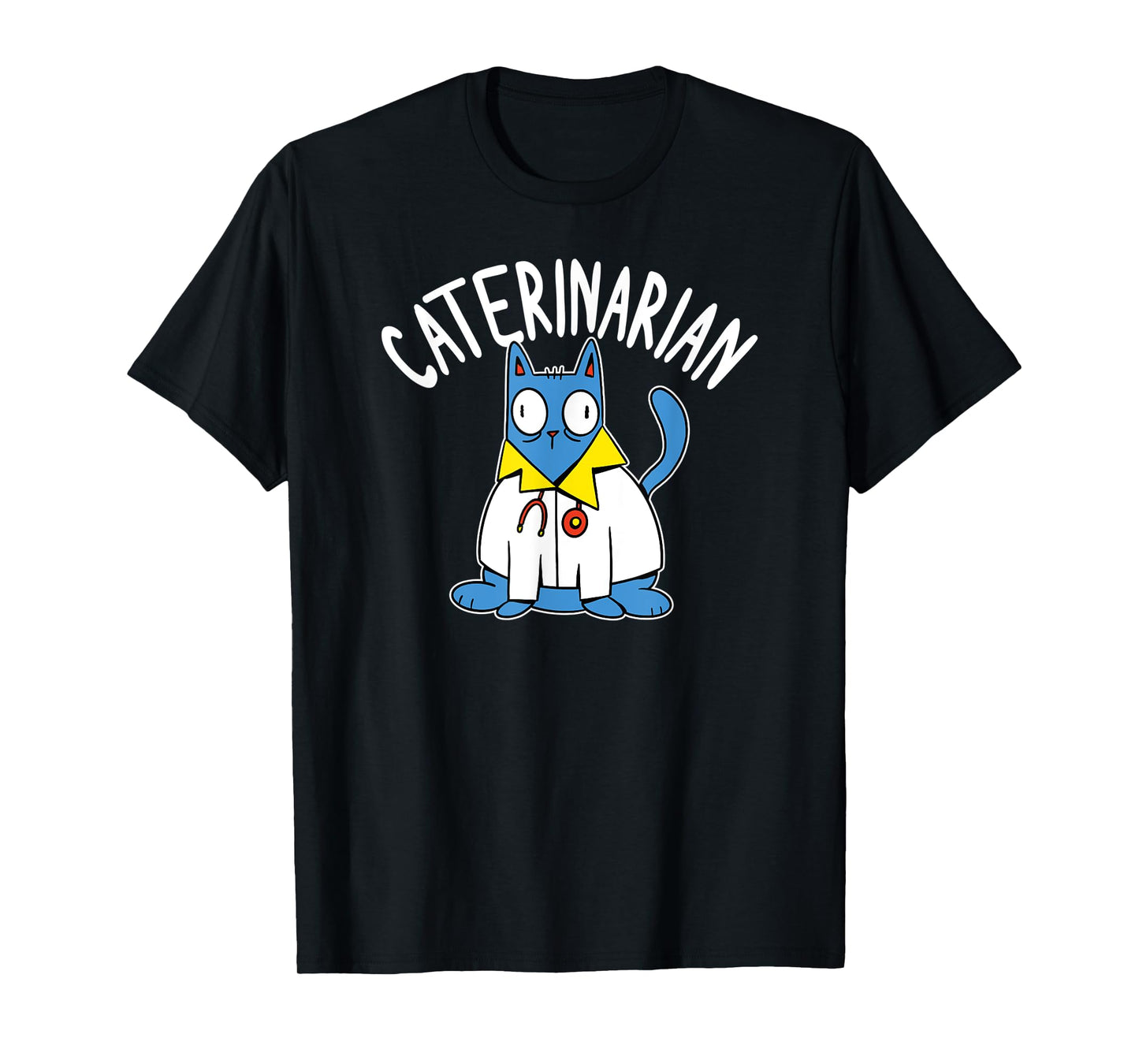 Caterinarian Cat Doctor Veterinarian T-Shirt for Men Women Kids