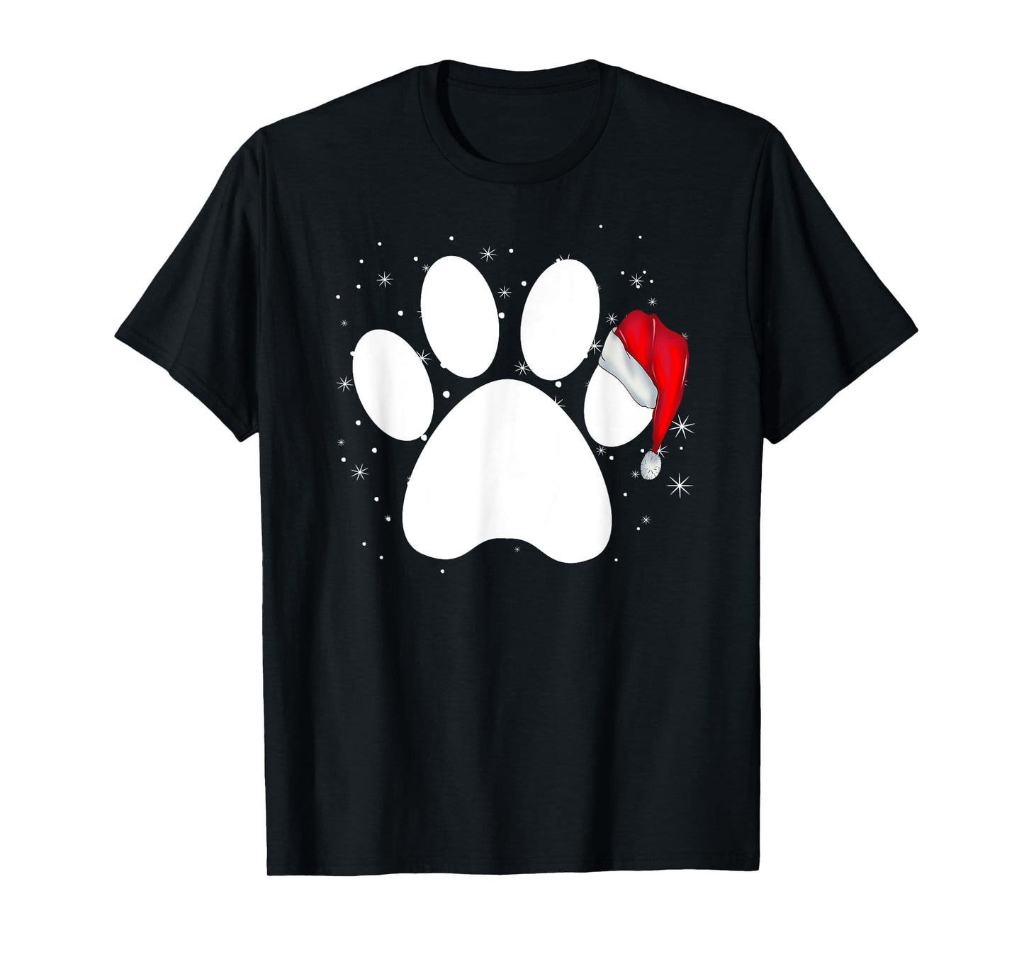 Paw Xmas Dog Christmas Funny Family Matching Outfits Dogs T-Shirt for Men Women Kids