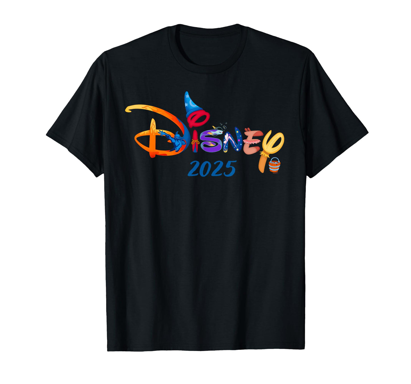 Disney Fantasia Logo Group Trip Matching Vacation 2025 T-Shirt