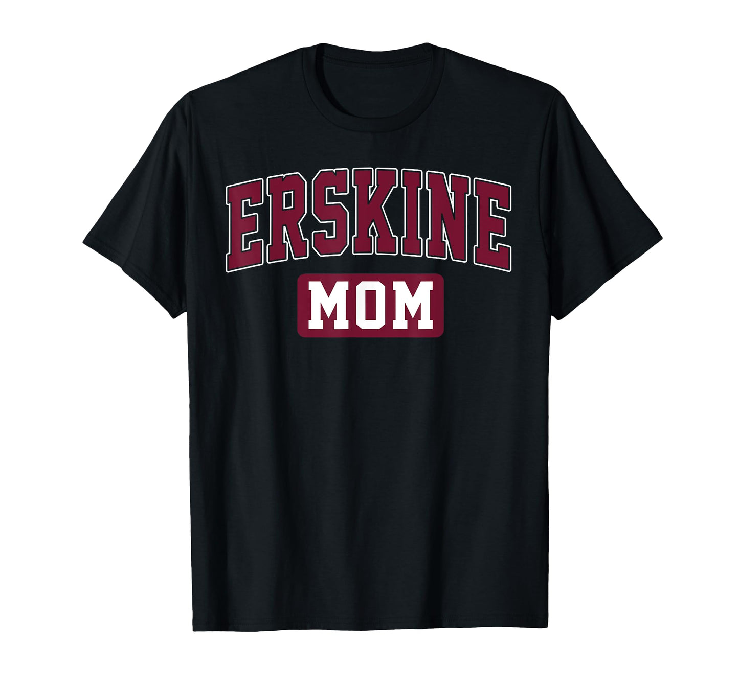 ERSKINE College Mom Arch Vintage Design for Mother Women T-Shirt