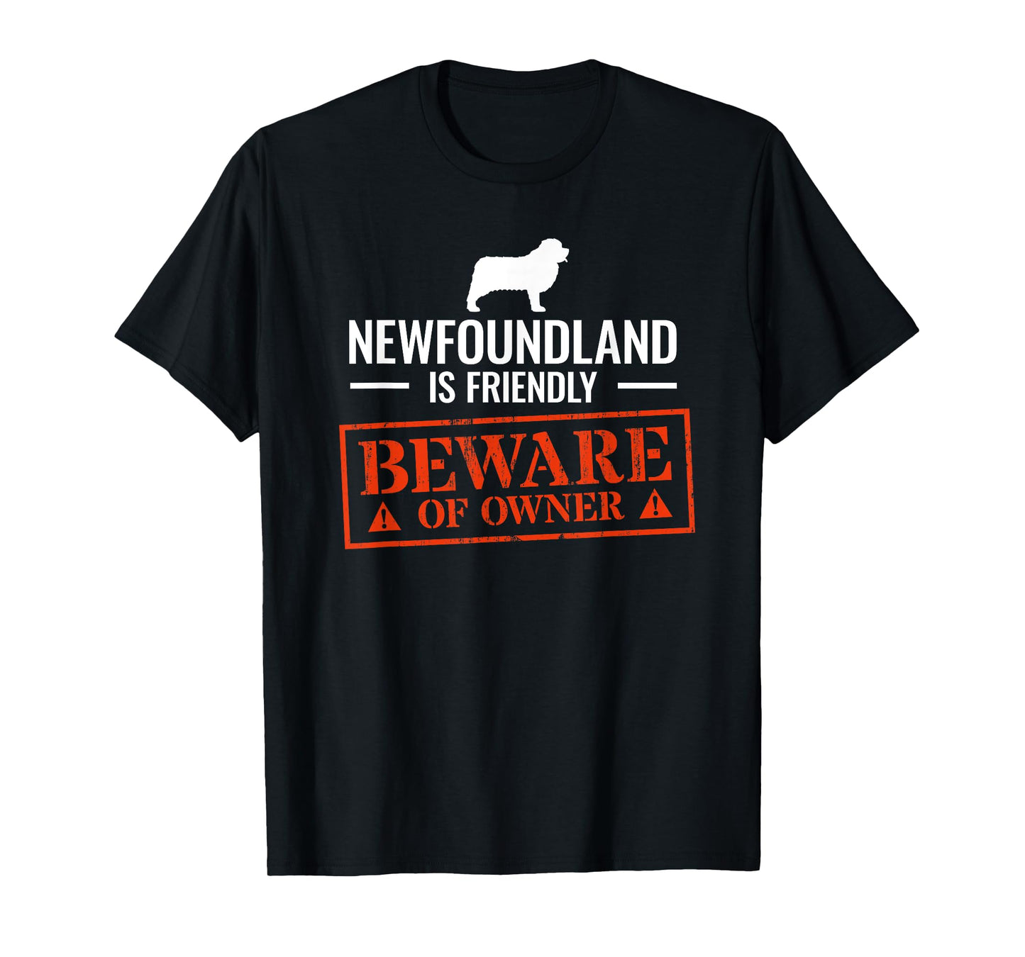 Funny Newfoundland Dog Owner T-Shirt Dog Lover Gift T-Shirt for Men Women