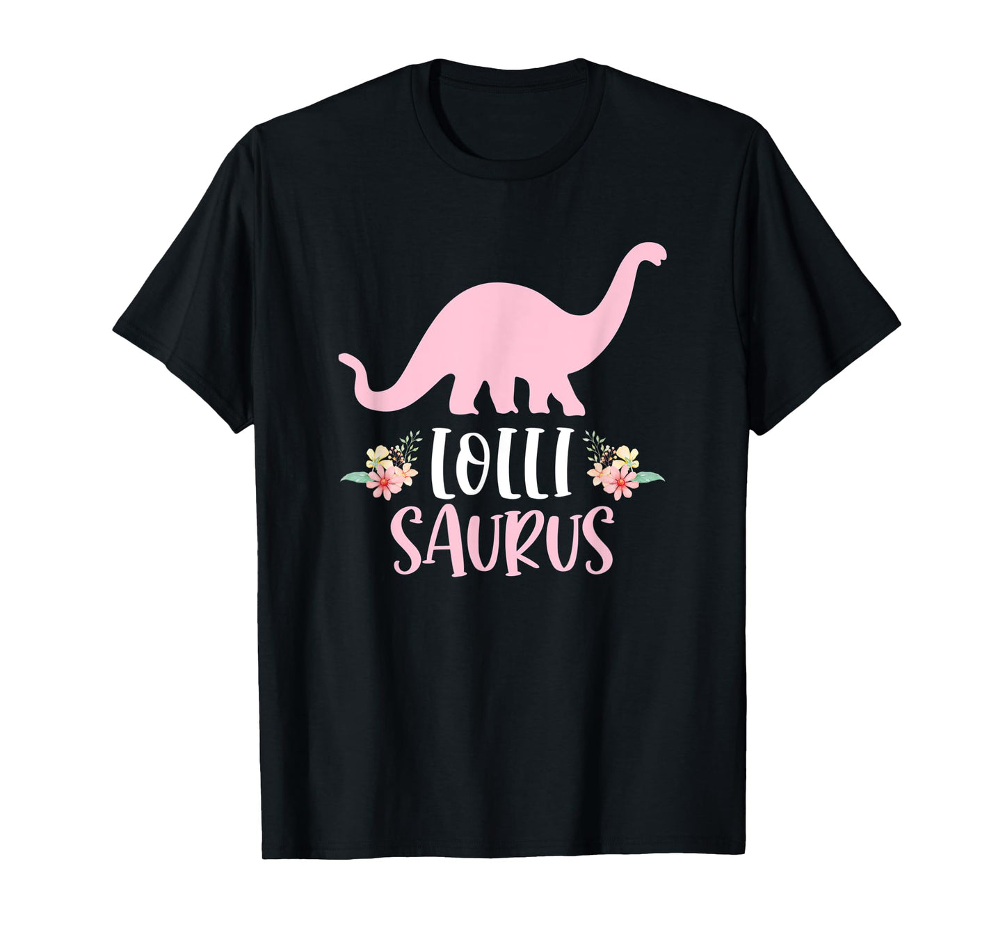 Lolli Saurus Grandma Mother's Day Thanksgiving Christmas T-Shirt
