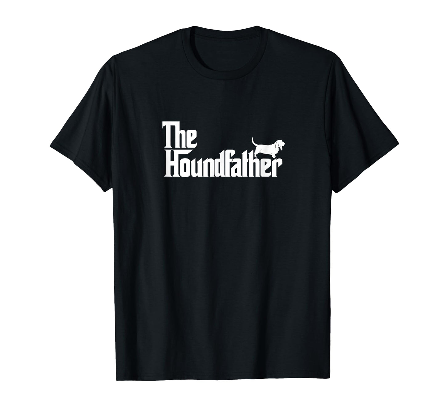 Funny Basset Hound Father Dog Shirt The Houndfather T-Shirt T-Shirt