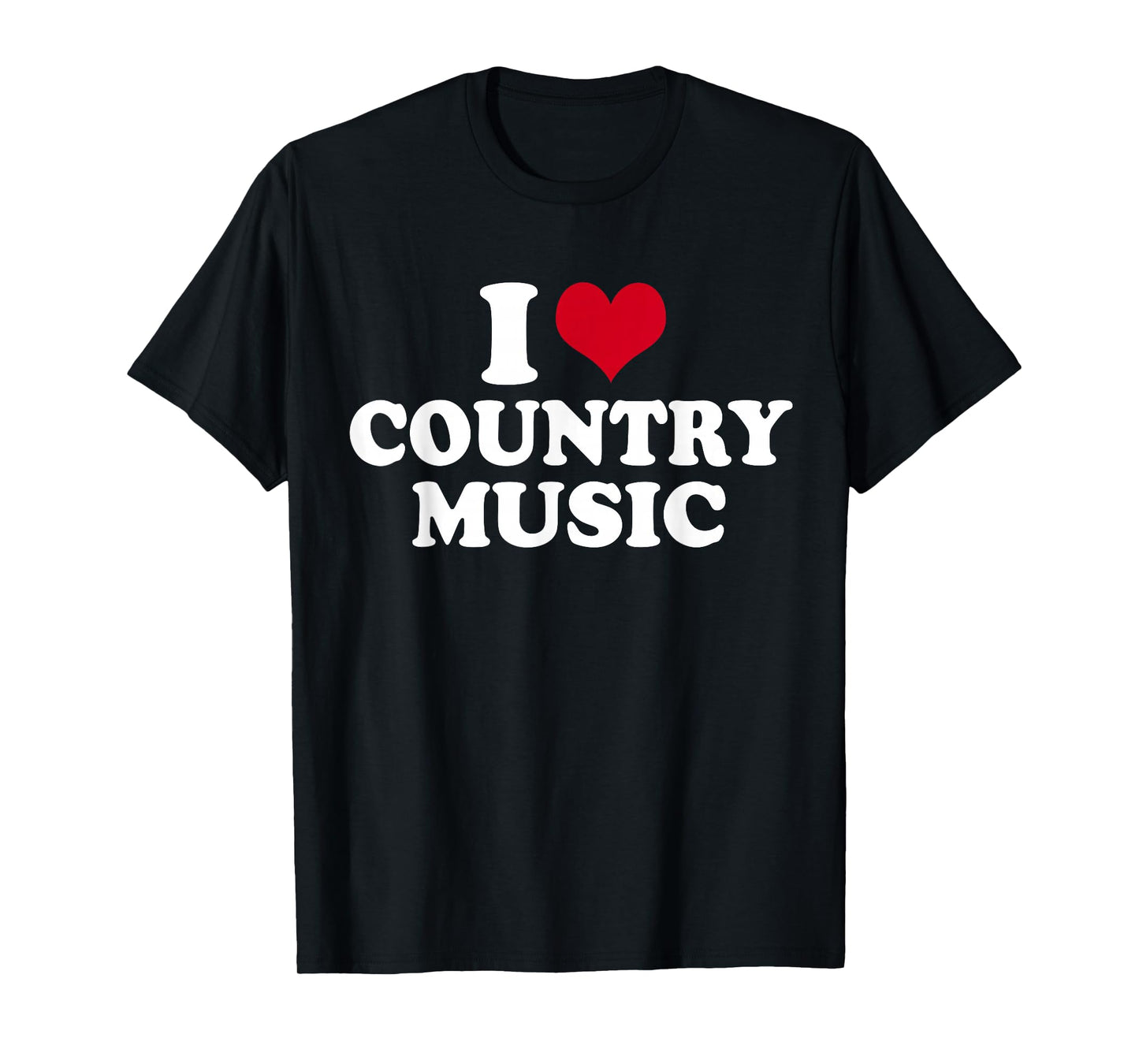 I Love Country Music T-Shirt