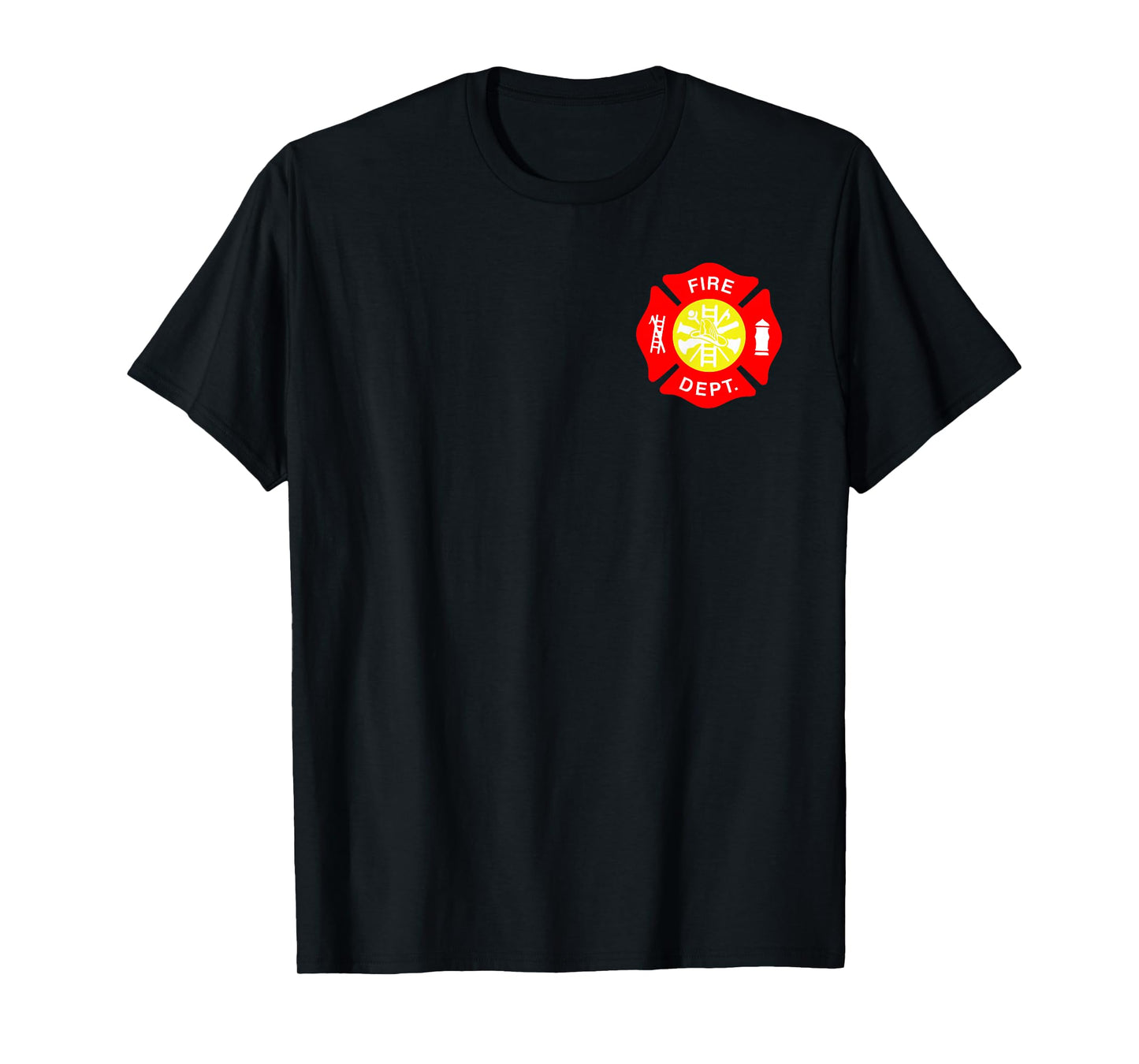 Fire Department Logo Uniform Fireman Symbol Firefighter Gear T-Shirt
