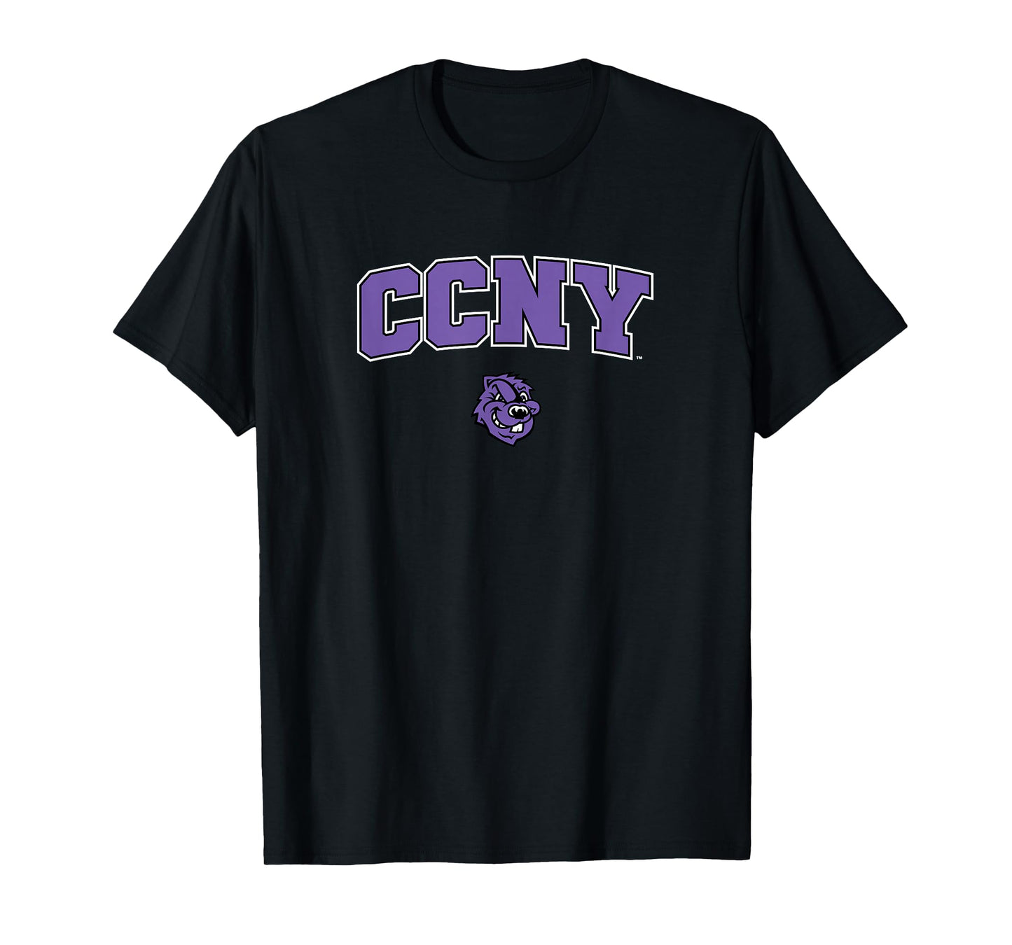 City College of New York CCNY Beavers Arch Logo T-Shirt