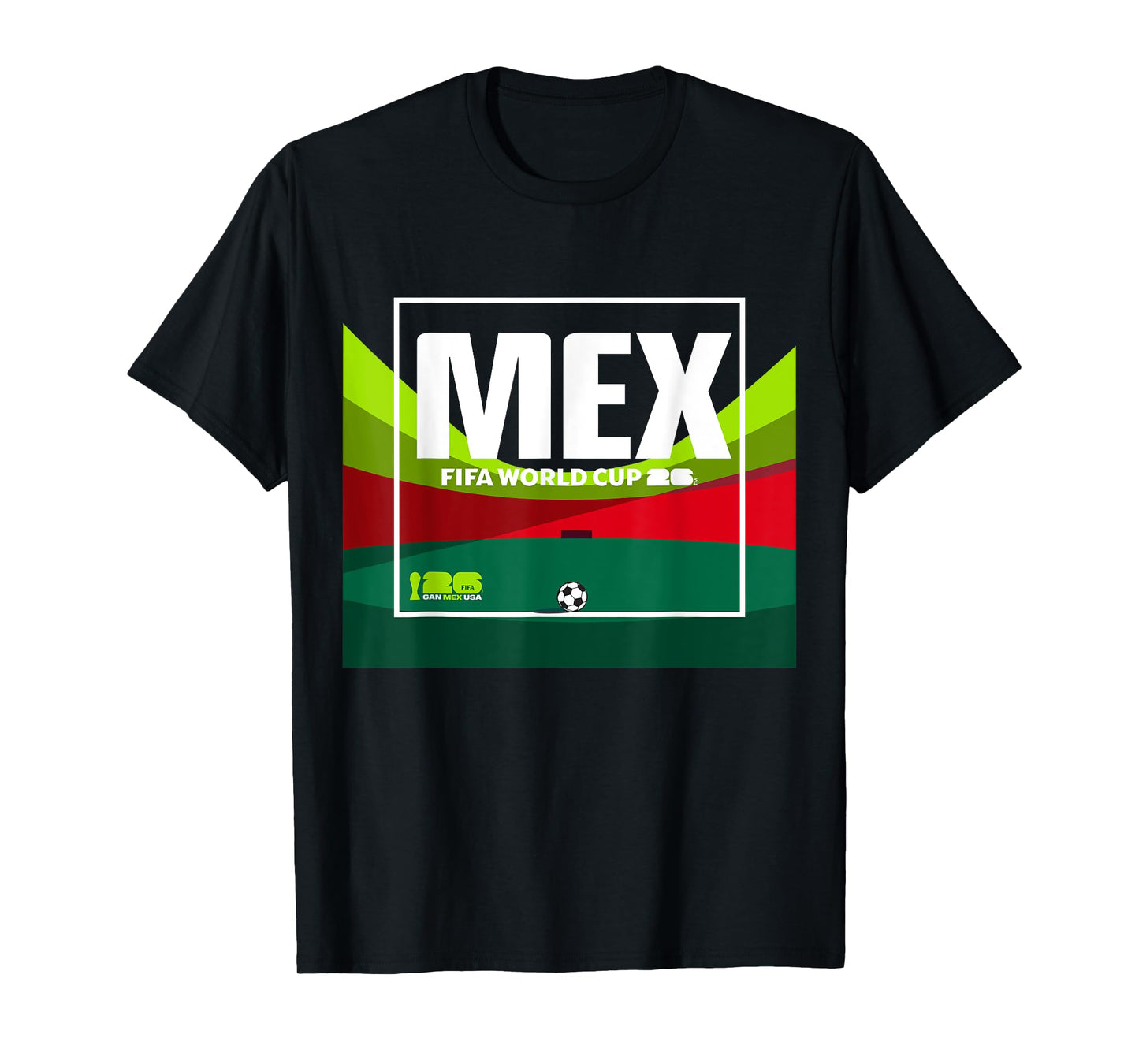 FIFA WORLD CUP26 Mexico Host Country Graphic T-Shirt
