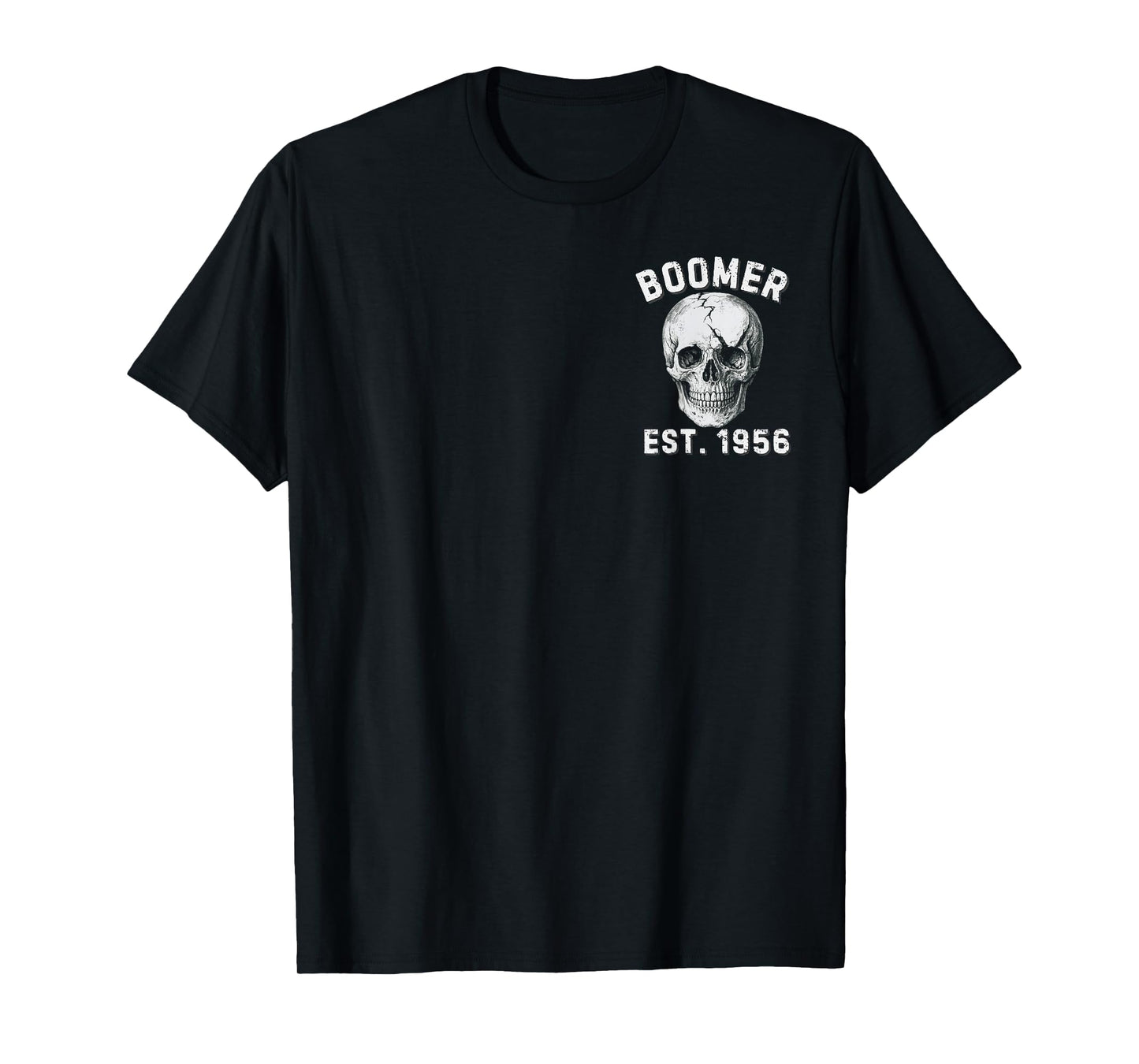 Boomer EST 1956 My Scars Tell A Story (2 Sides) T-Shirt