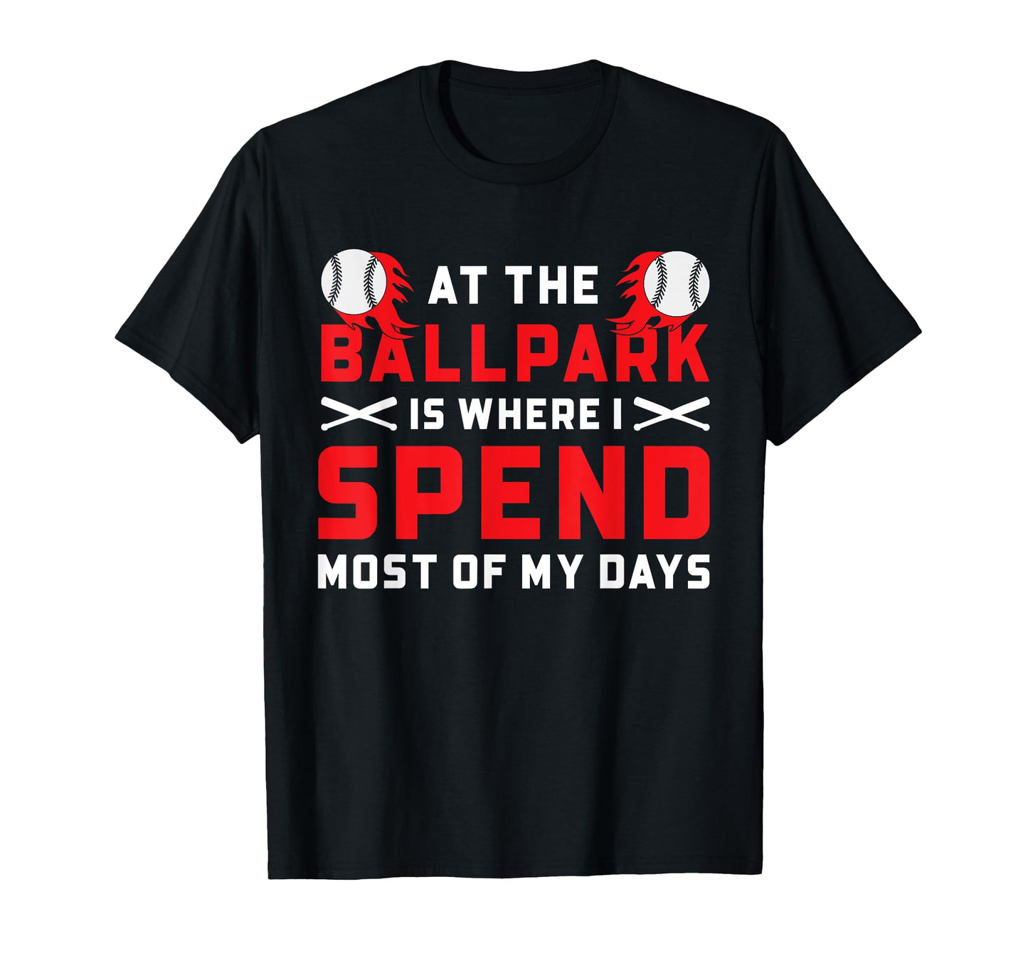 Baseball Softball Mom Ballpark T-Shirt