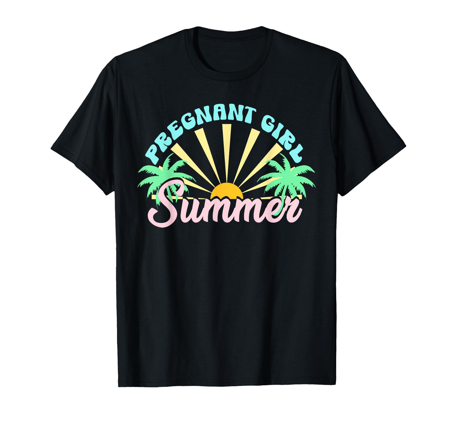 Pregnant Girl Summer T-Shirt