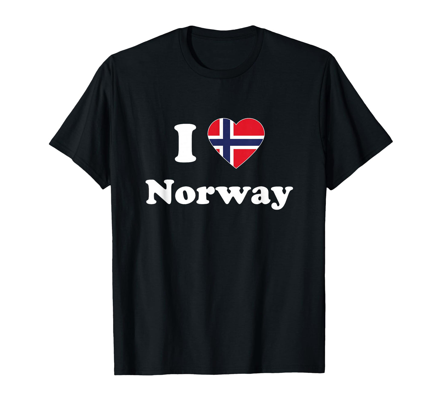 I Love Norway I Heart Norway Norwegian T-Shirt