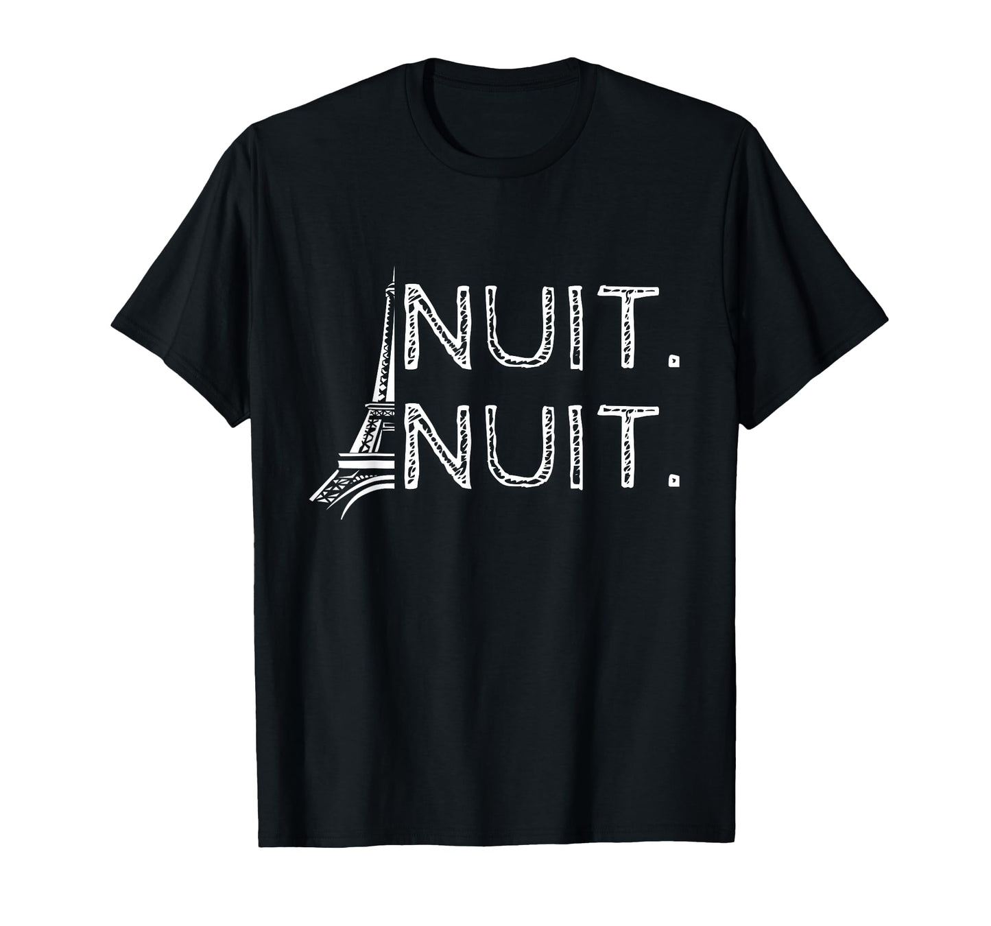 Nuit Nuit For Men and Women Lover Basketball Night Funny T-Shirt