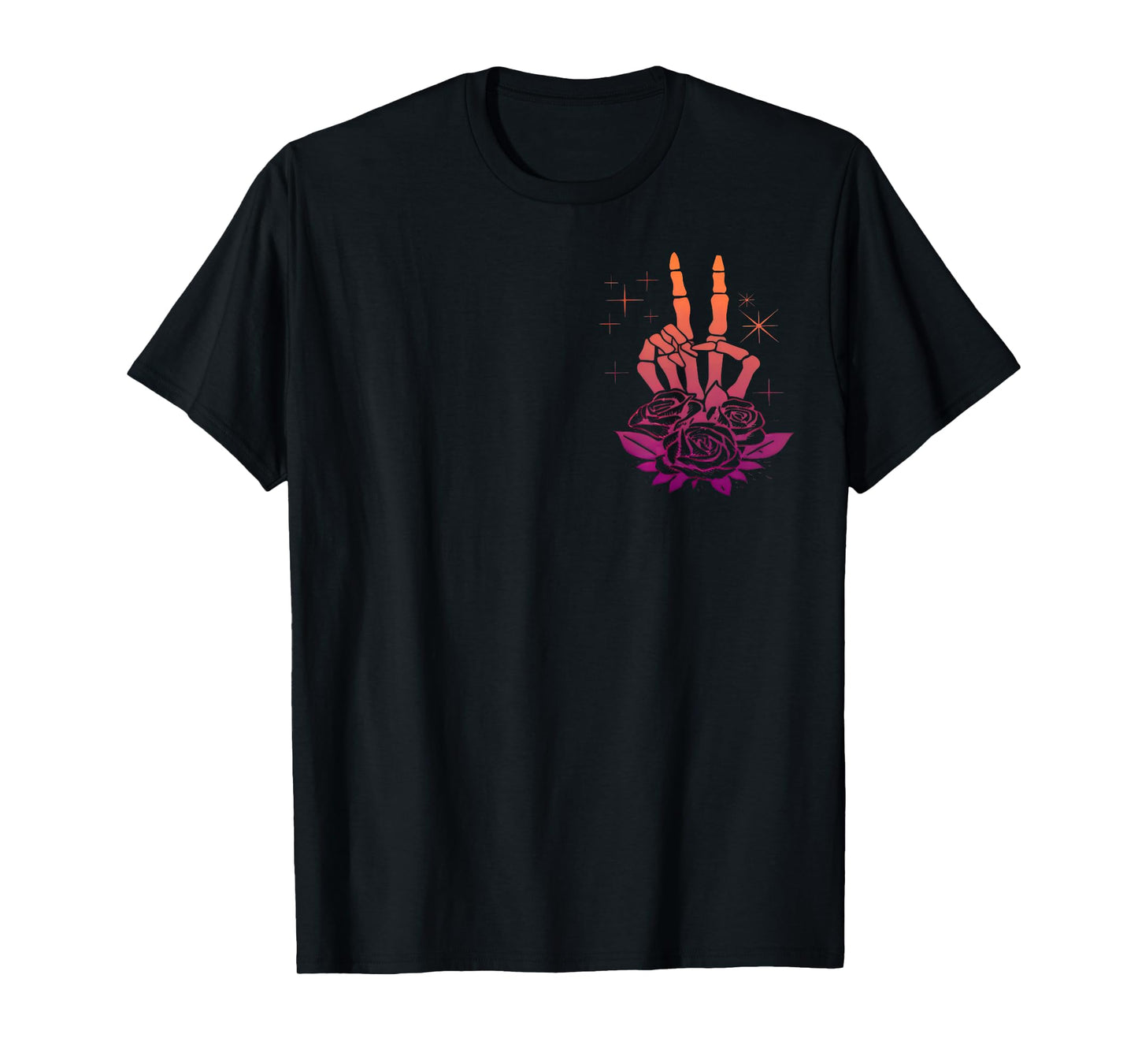 (2sided Front+Back) Have The Day You Deserve Skeleton T-Shirt