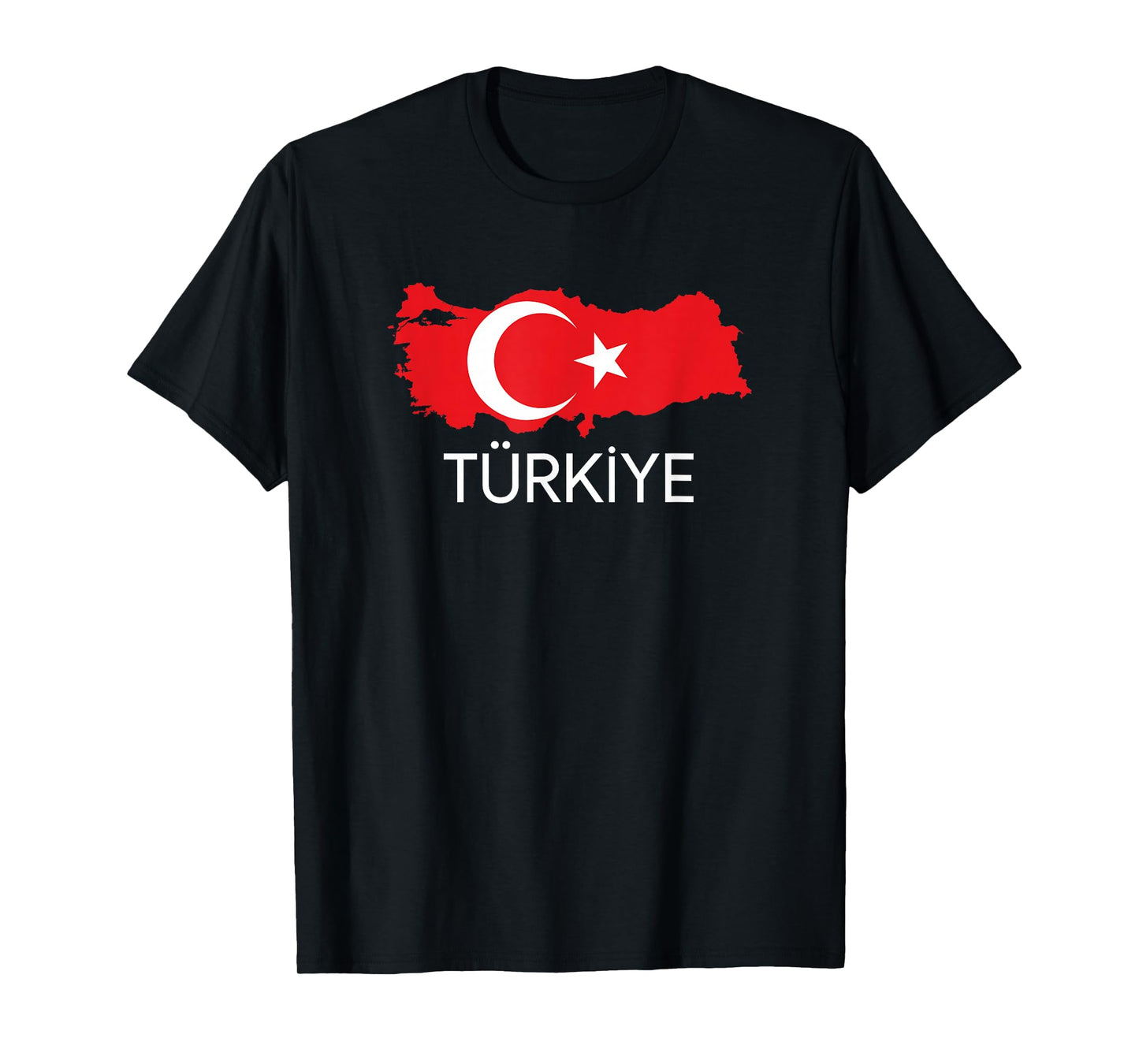 Turkey Flag Design, Turkish Flag, Turkey Map Harita, Türkiye T-Shirt