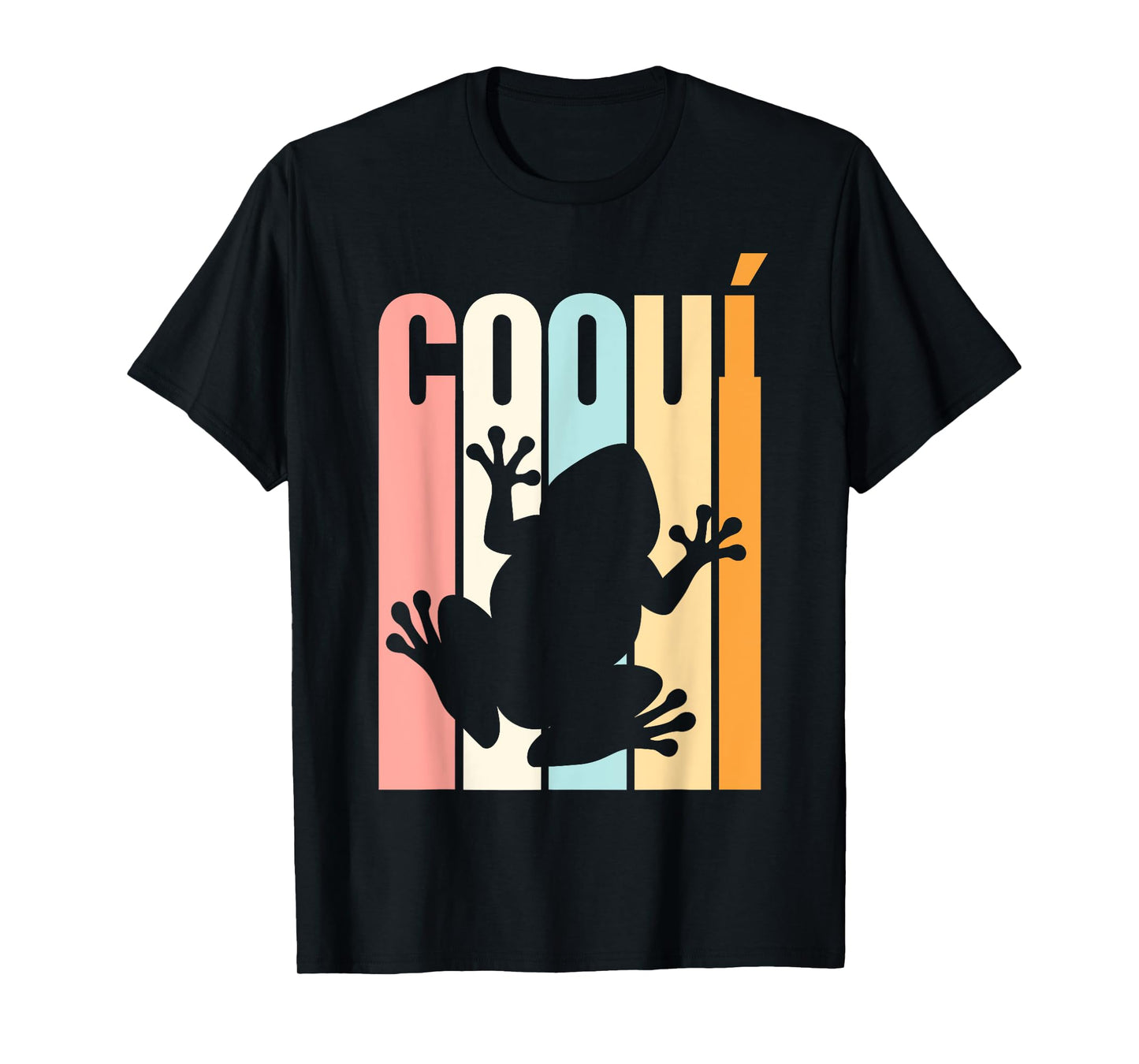 Coqui Vintage Puerto Rico Frog Vintage Boricua T-Shirt