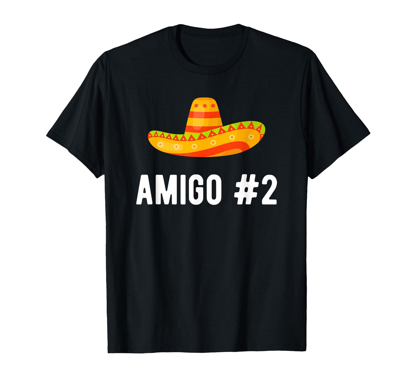 Halloween Group Matching Costume Funny Mexican Amigo #2 T-Shirt