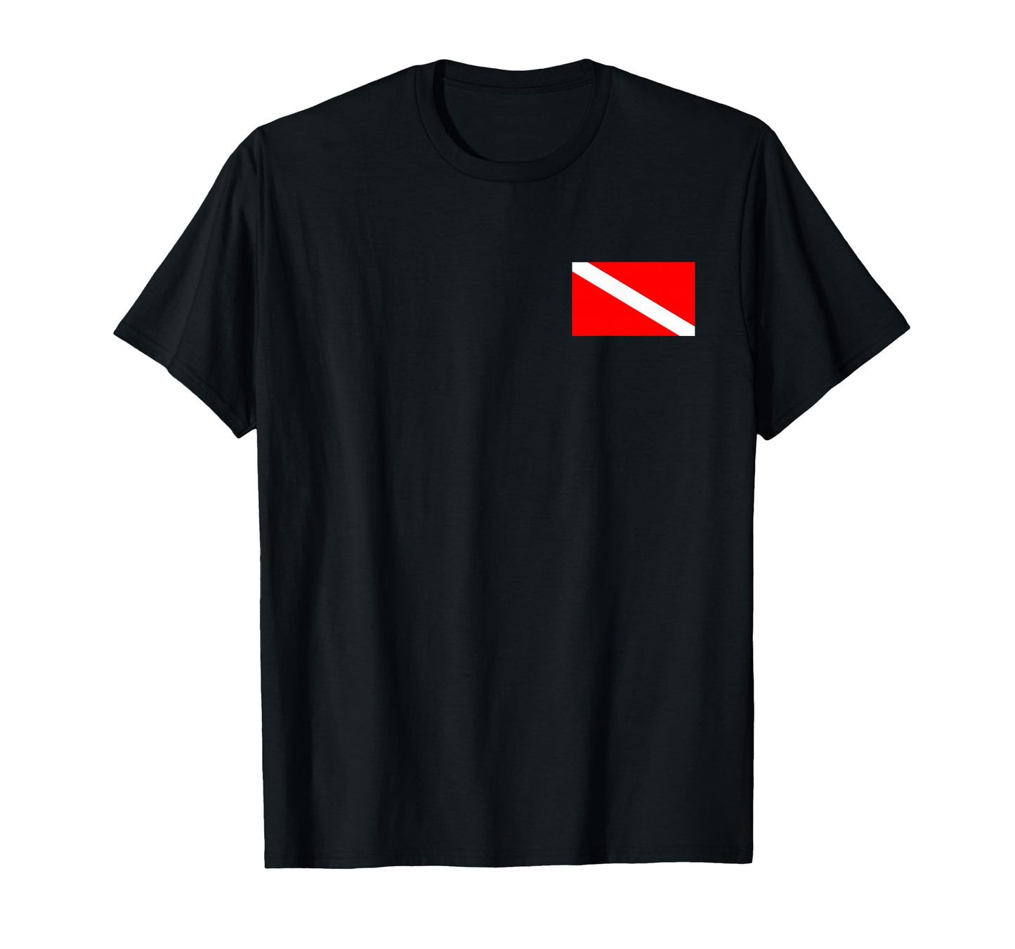 SCUBA FLAG DIVER DOWN FLAG DIVING T-Shirt