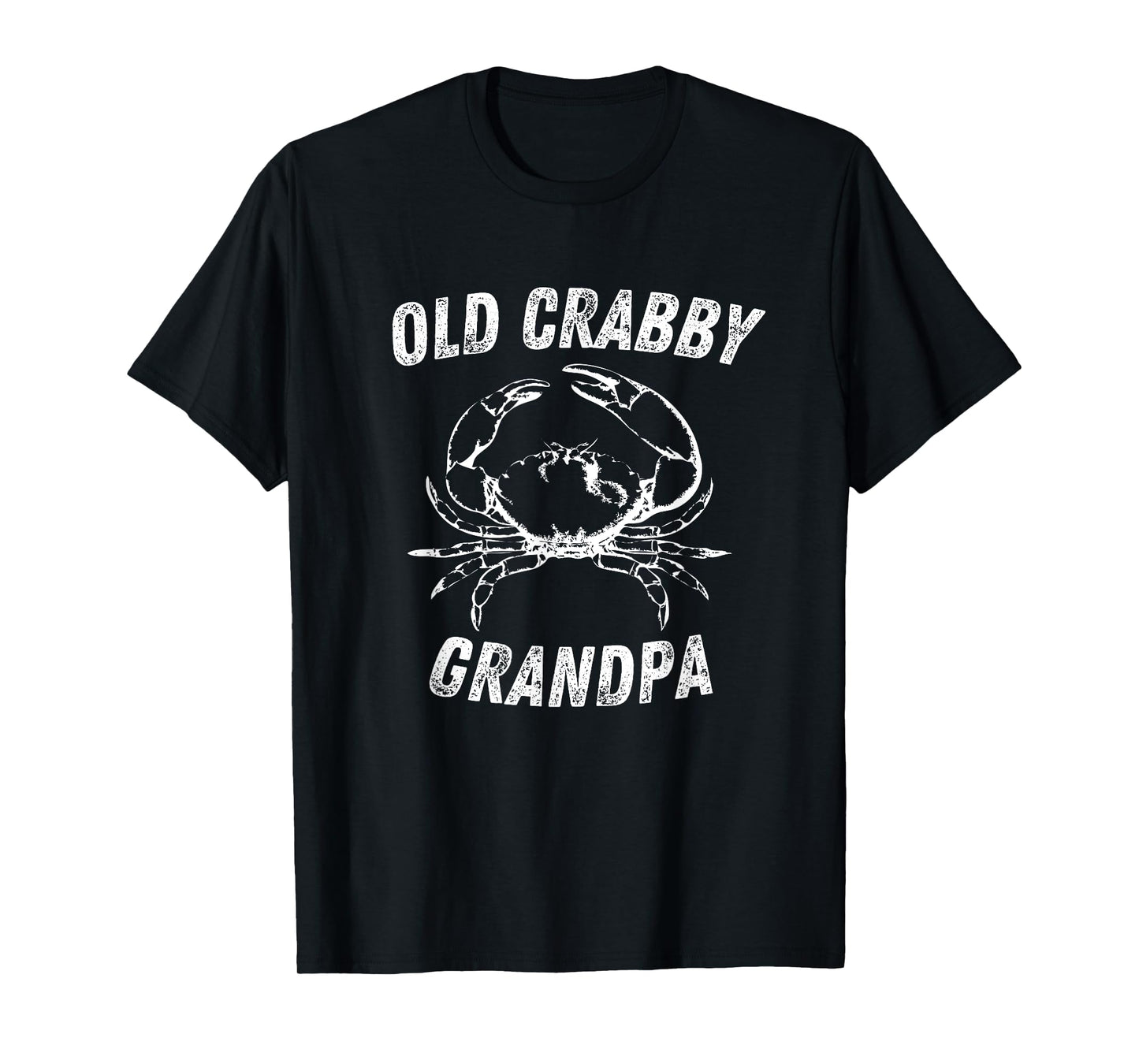 Old Crabby Grandpa Funny Mens T-Shirt