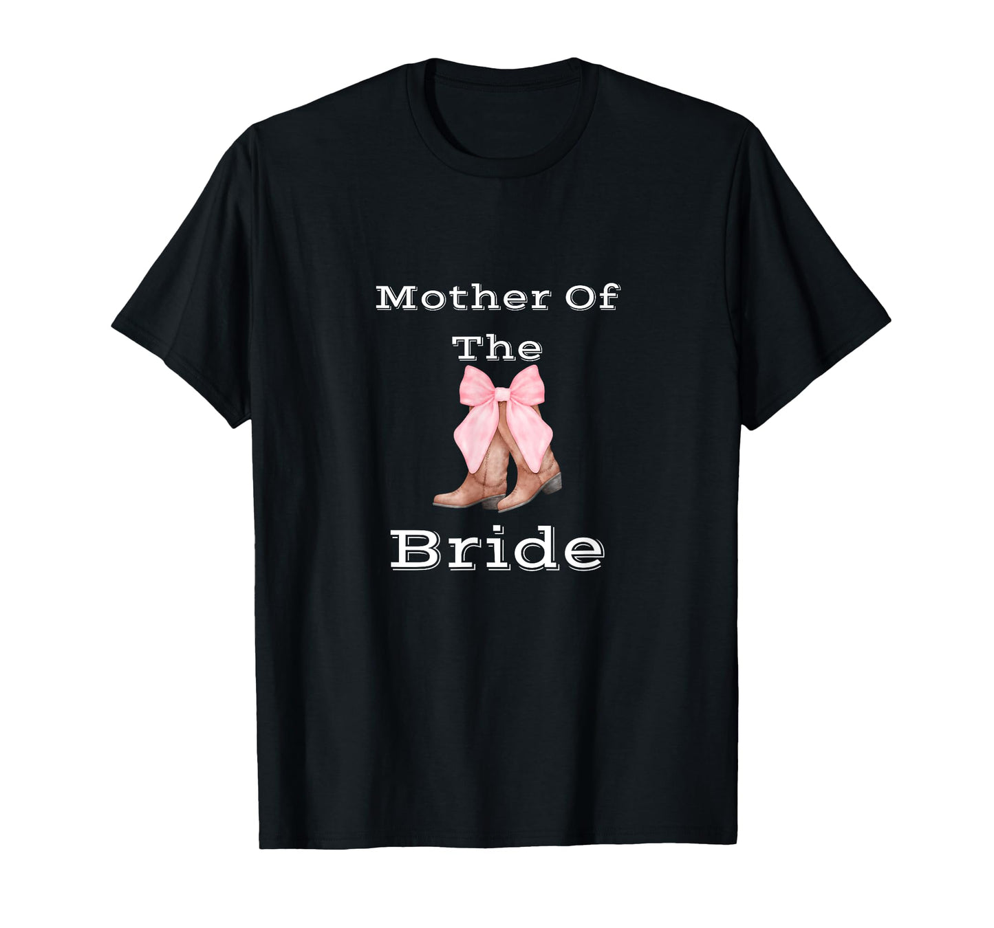 Mother of the bride country western wedding party tee T-Shirt