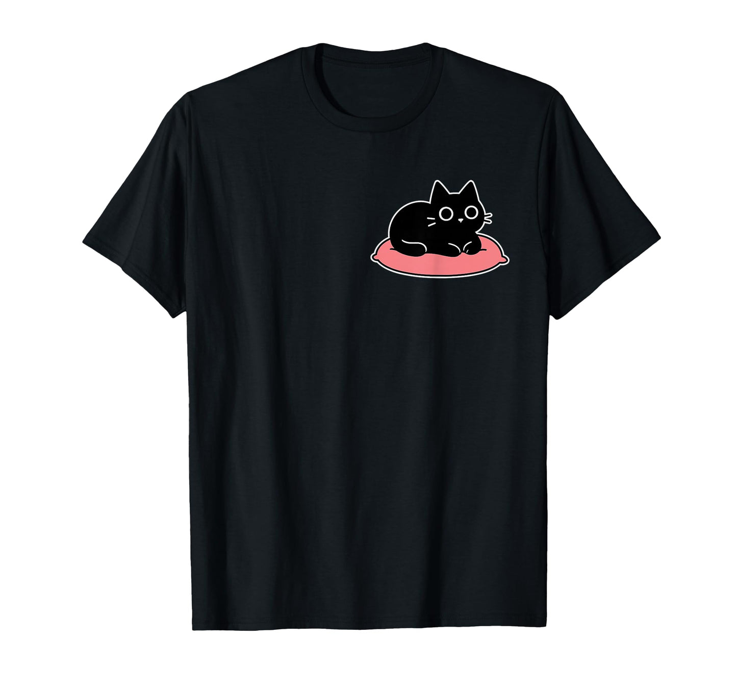 Funny Sorry I Can't go I'm an Indoor cat Cute Black Cat T-Shirt
