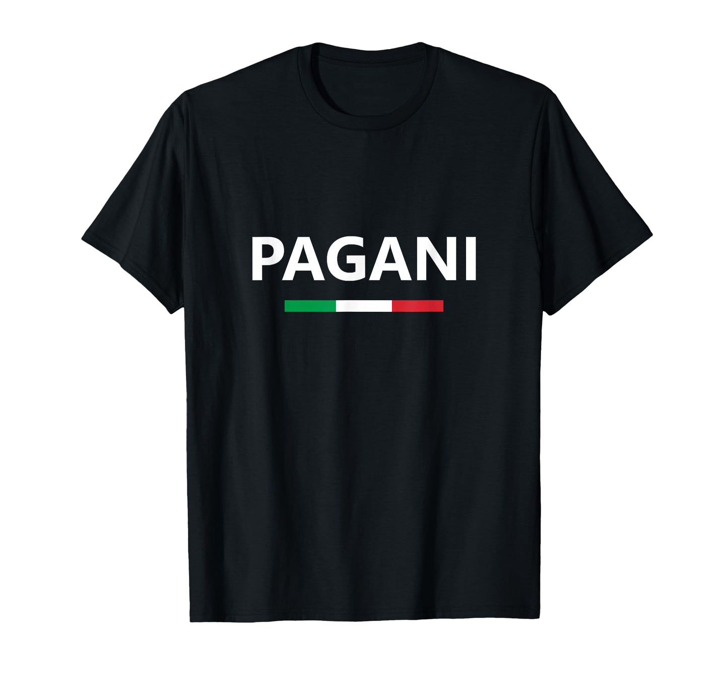 Pagani Italy Italian Italia Flag Country Travel Vacation T-Shirt