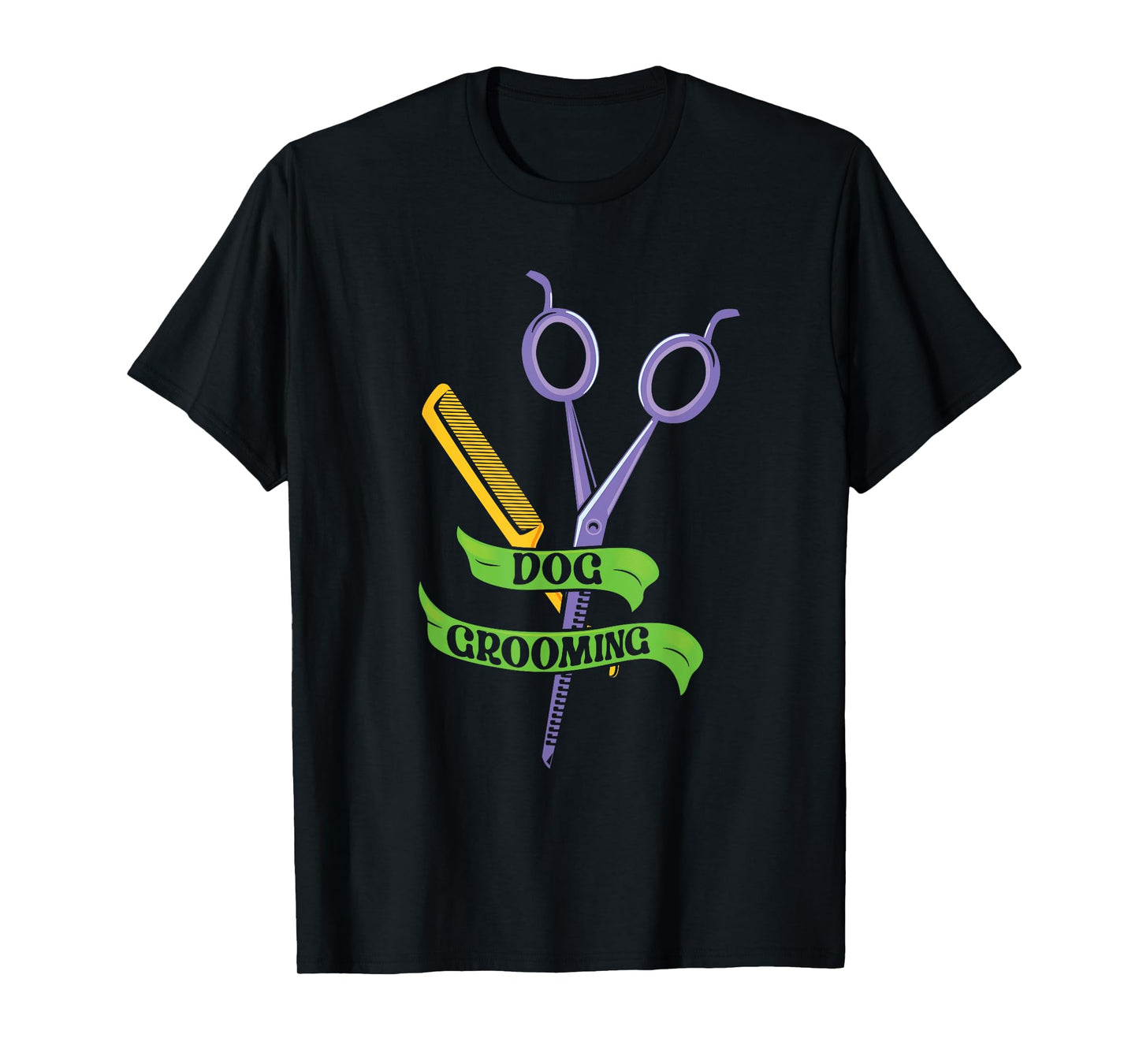Dog Grooming Job Groomer Dogs Men Women T-Shirt