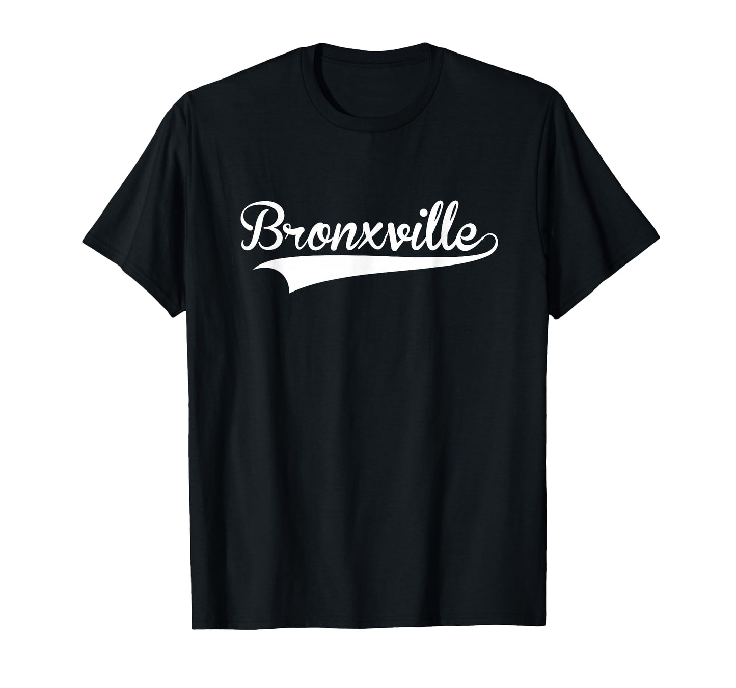 BRONXVILLE Baseball Vintage Retro Font T-Shirt
