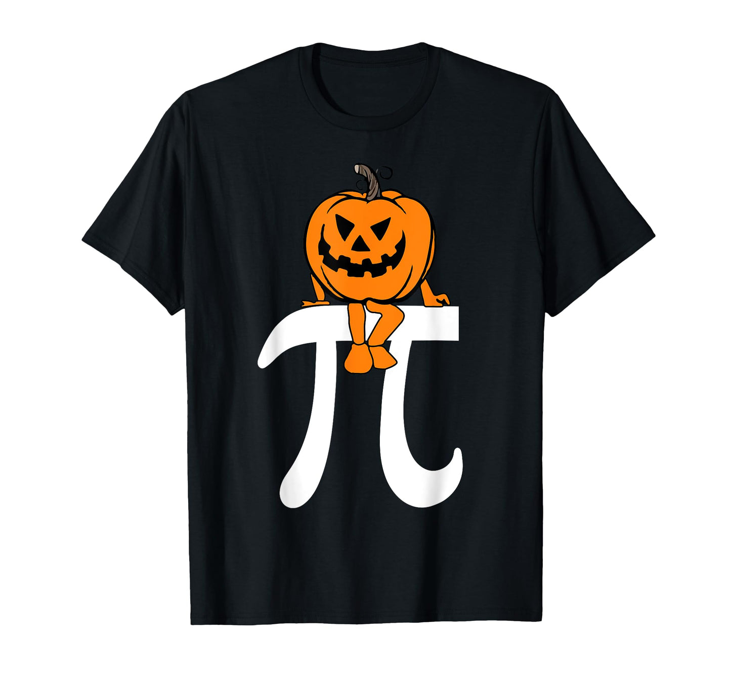Pumpkin Pie Math Funny Halloween Thanksgiving Pi Day Kids T-Shirt