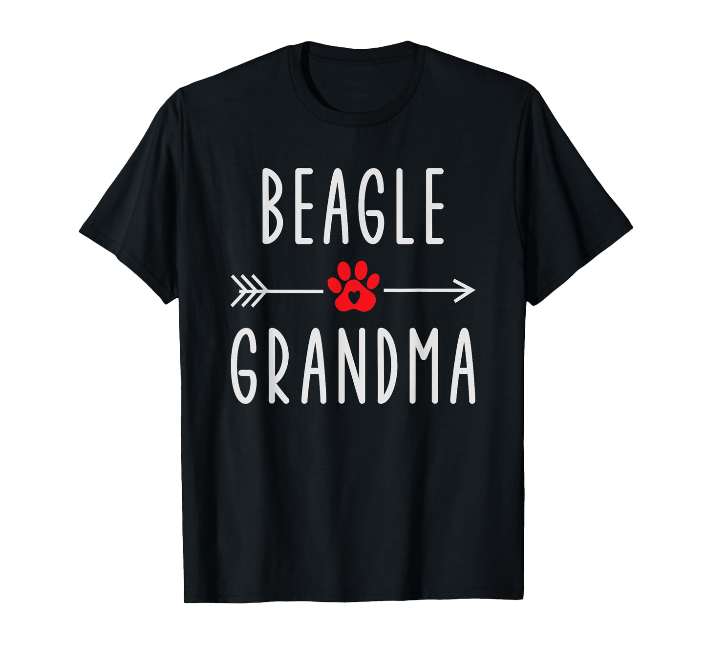 Beagle Grandma Funny Beagle Dog Owner Gift Mother's Day T-Shirt