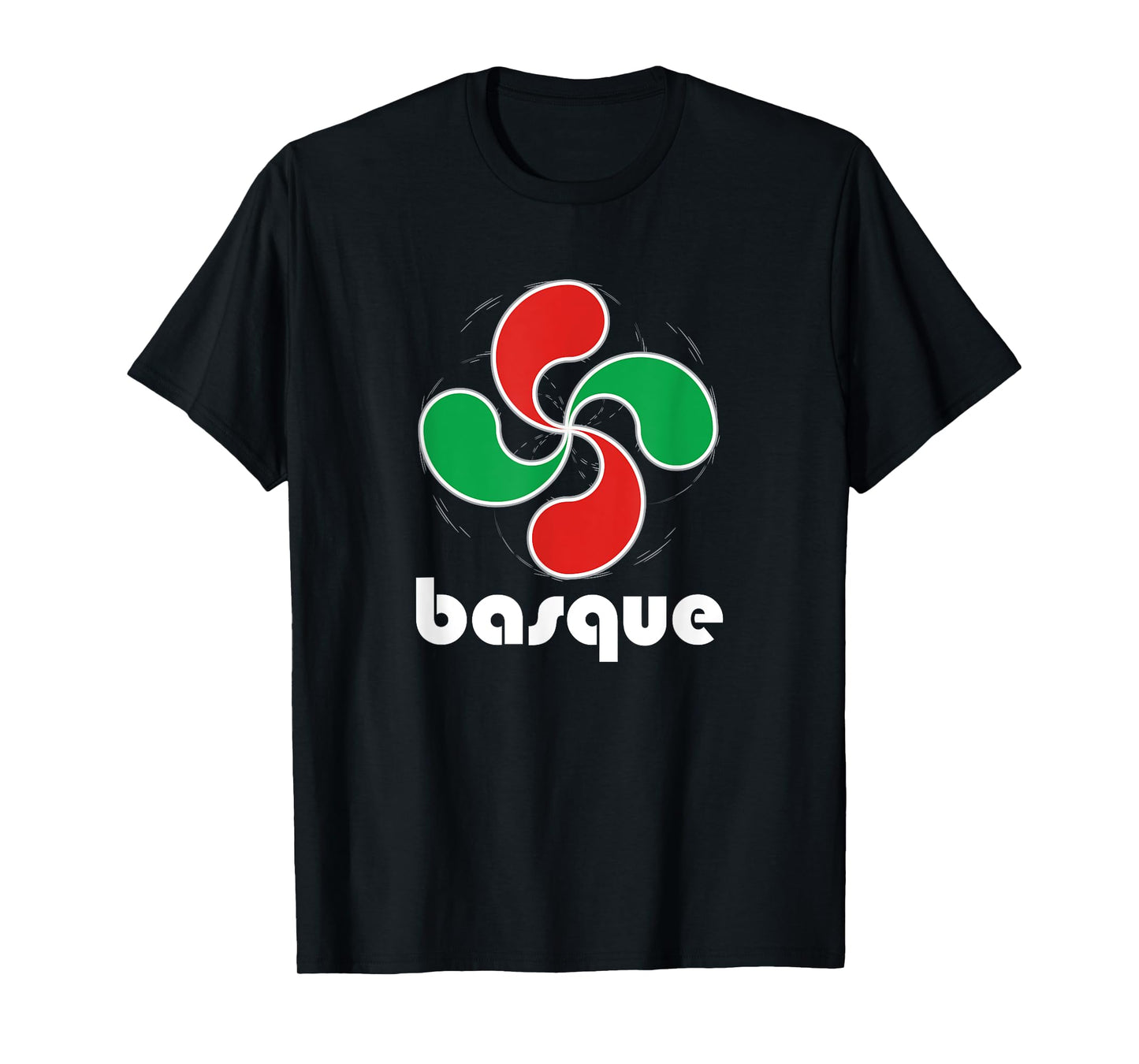 Basque T Shirt Basque Pride Lauburu Four Heads Symbol T-Shirt