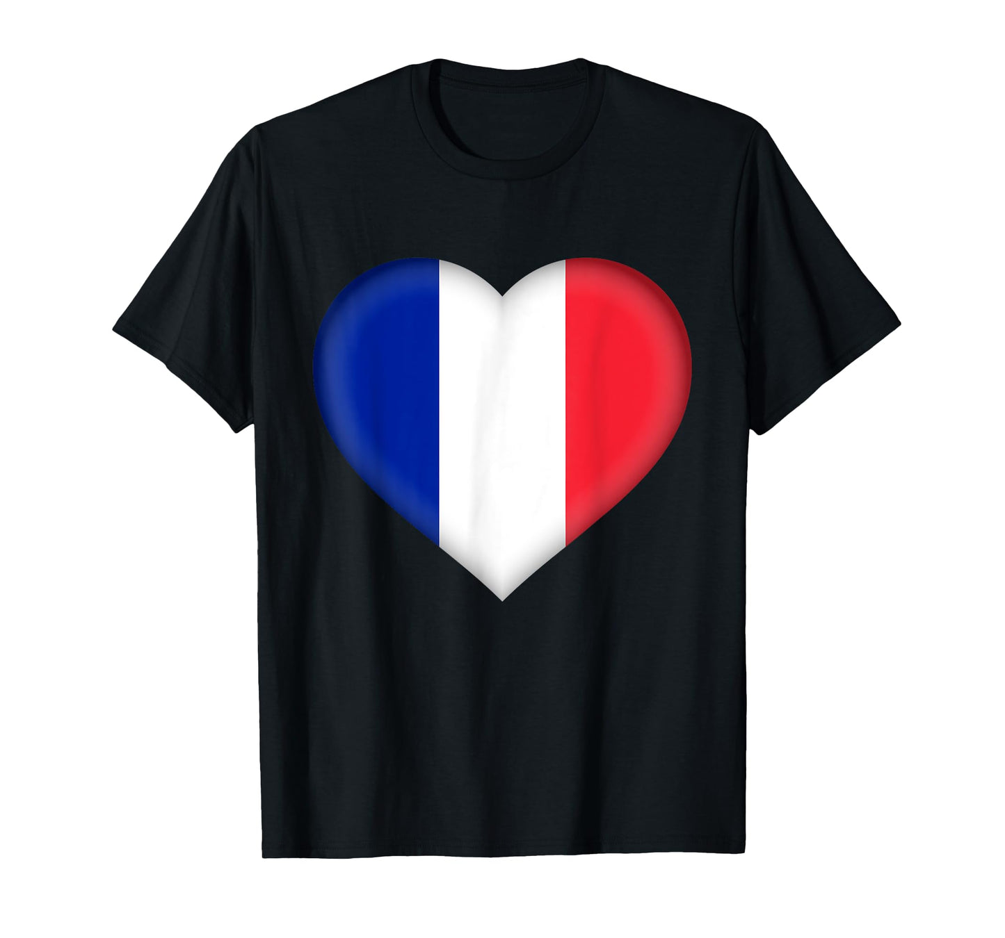 I Love France | French Flag Heart Outfit T-Shirt