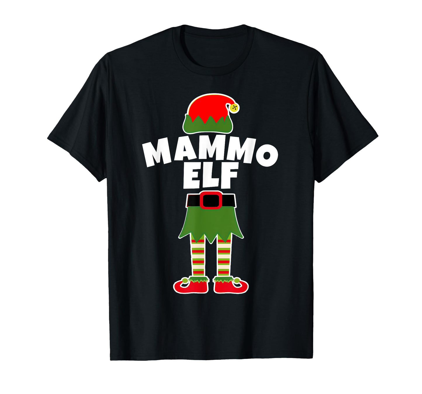 Mammo ELF Christmas T Shirt Mammogram Technologist T-Shirt