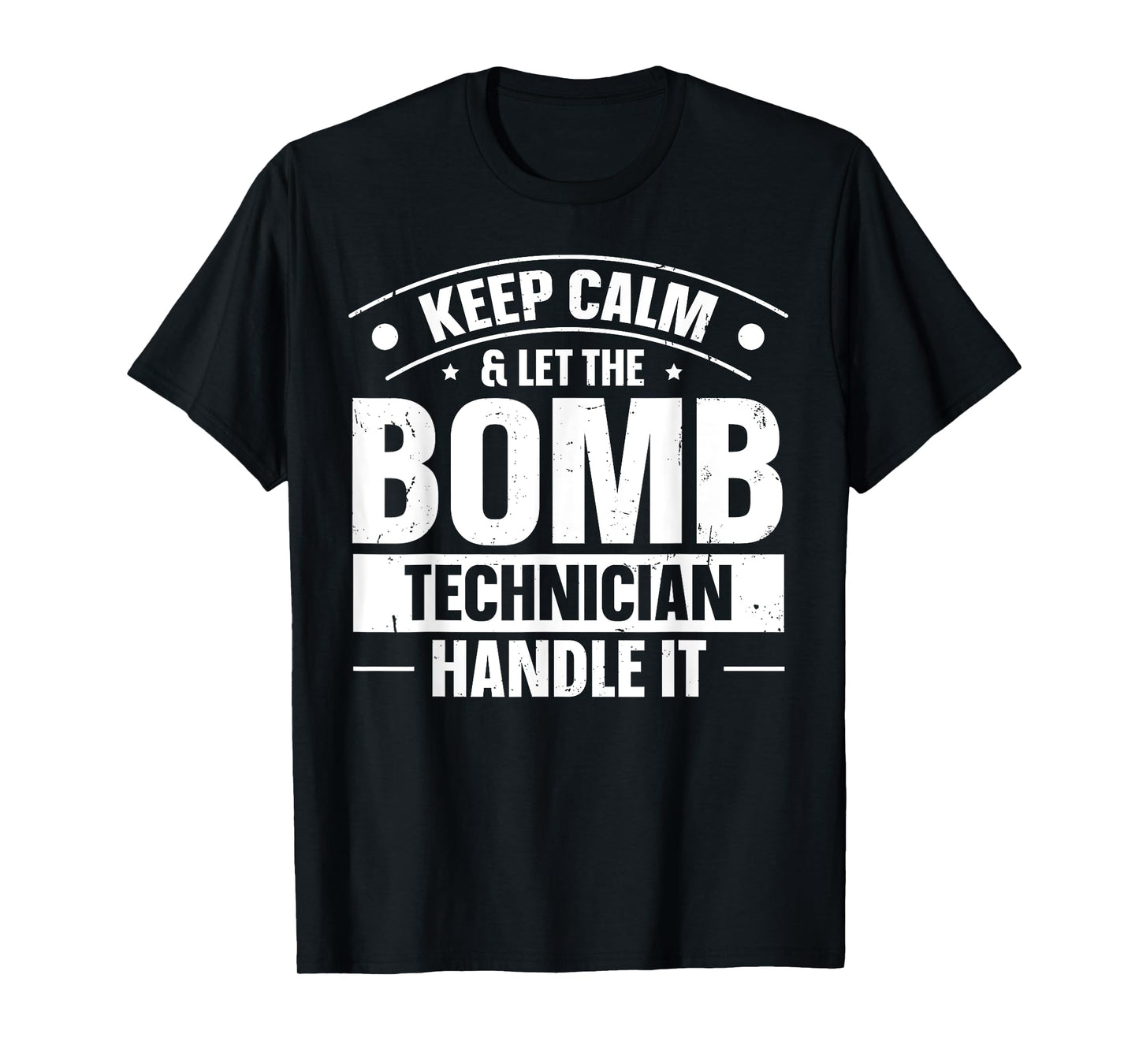 Eod Tech Bomb Technician Design for a Bomb Technician T-Shirt
