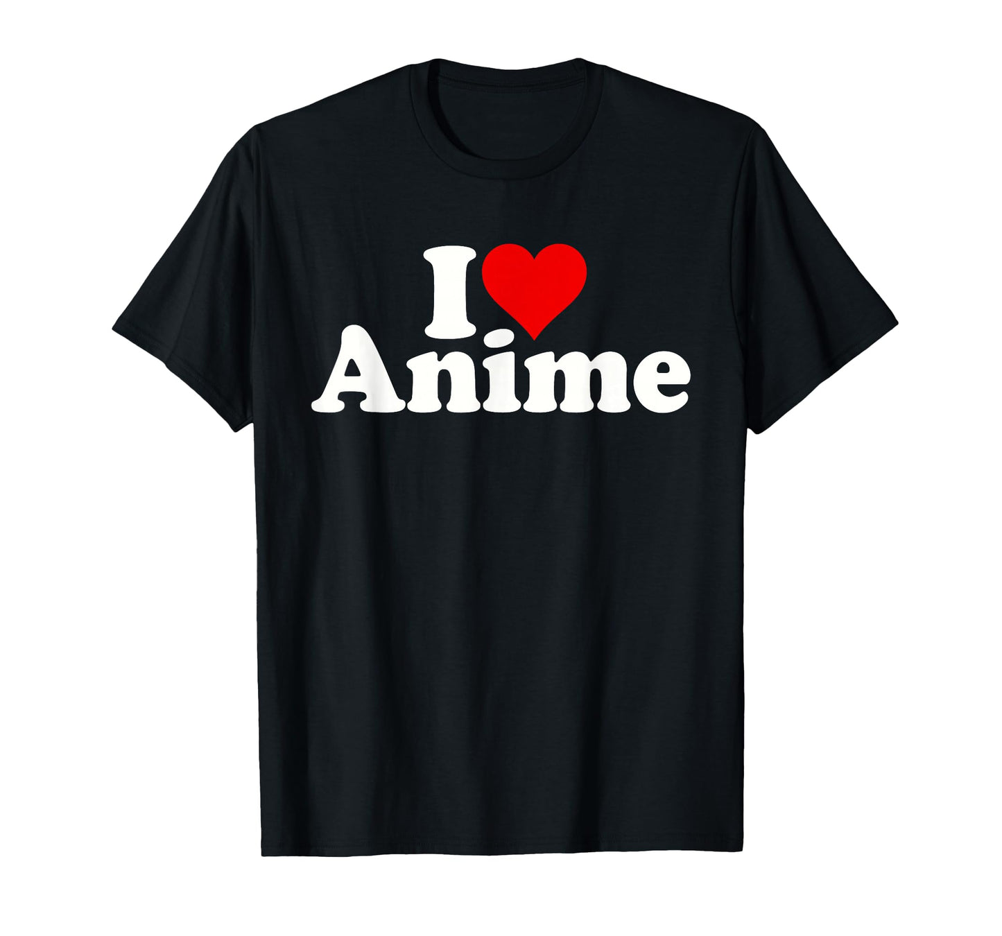 I LOVE HEART ANIME MANGA JAPANESE ANIMATION T-Shirt