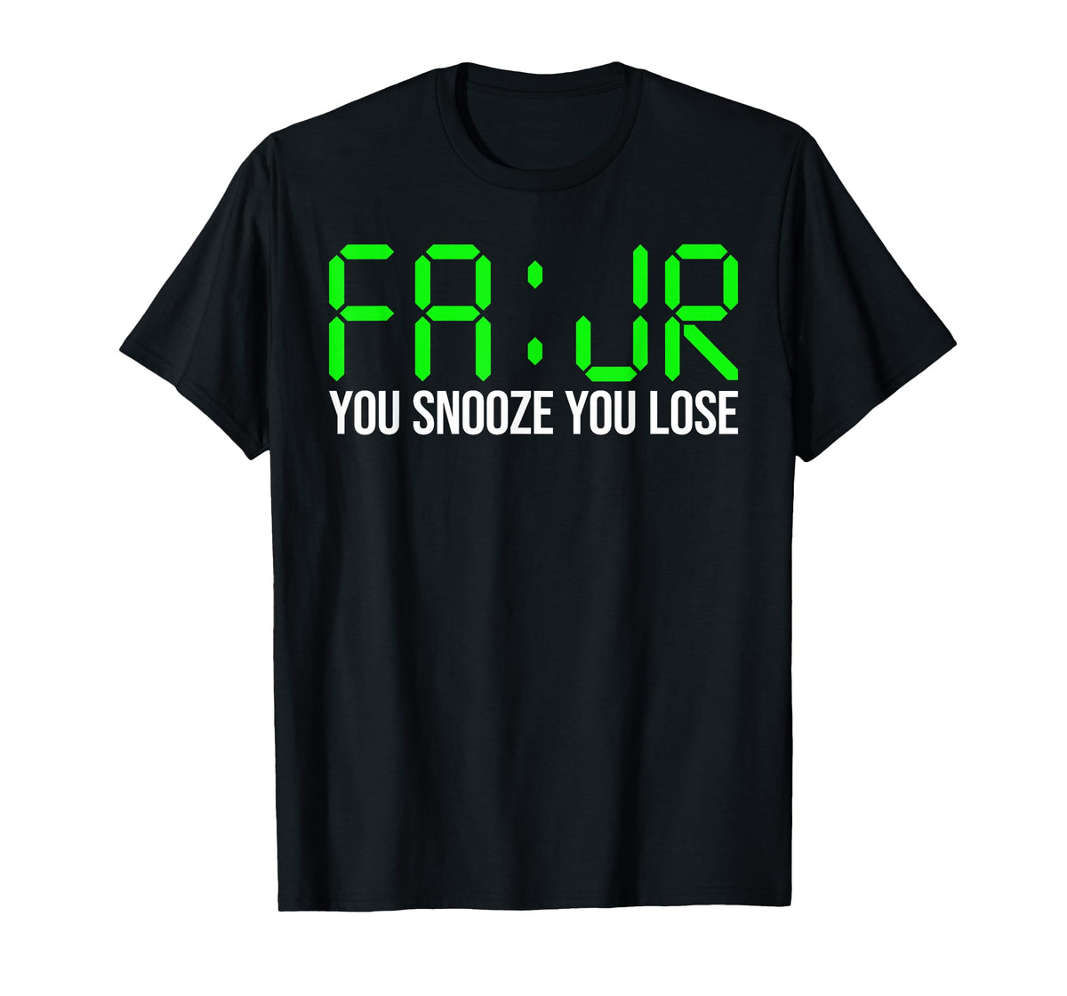 Fajr Prayer You Snooze You Lose - Awesome Fajr Salah Ramadan T-Shirt, Small, Black
