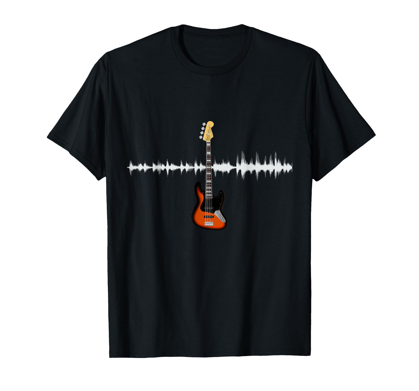 Bass Guitar Themed T-Shirt