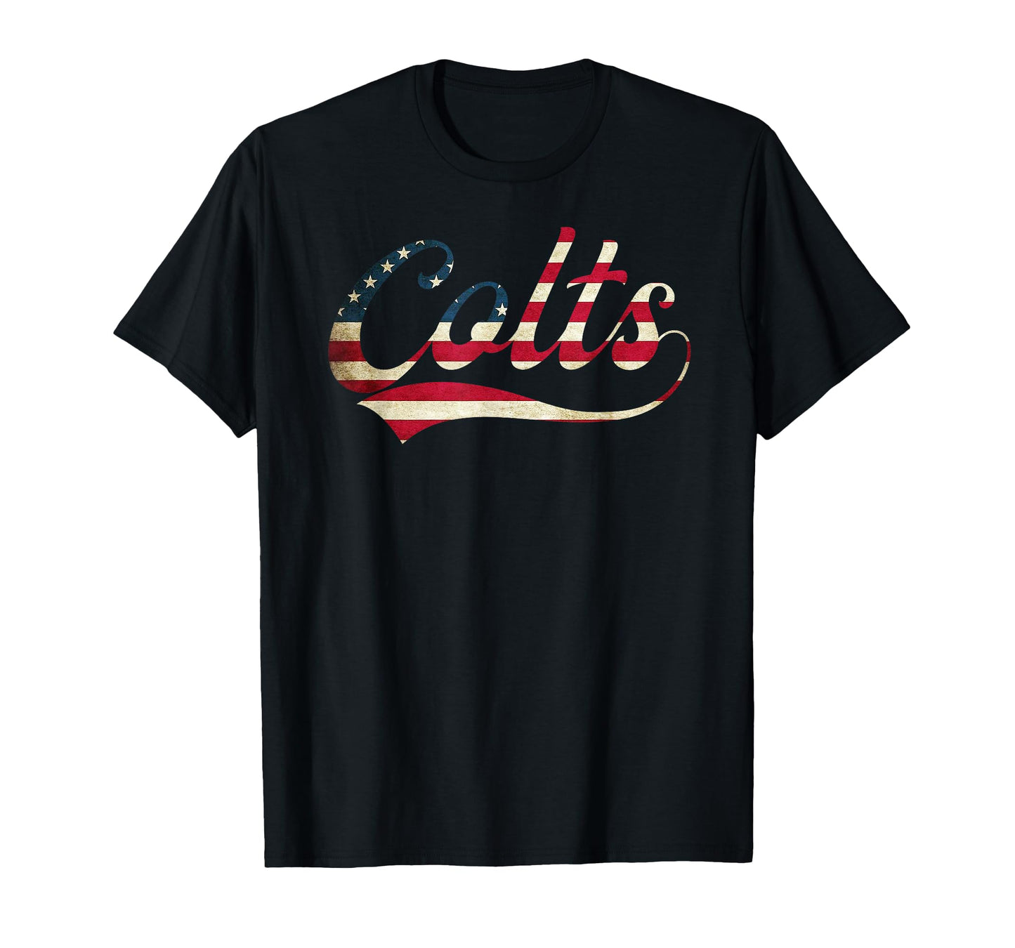 Colts Vintage Retro Men Women T-Shirt