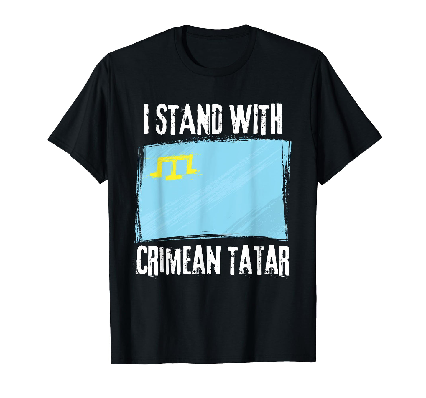I Stand With Crimean Tatar Flag Crimean Tatars Flag T-Shirt
