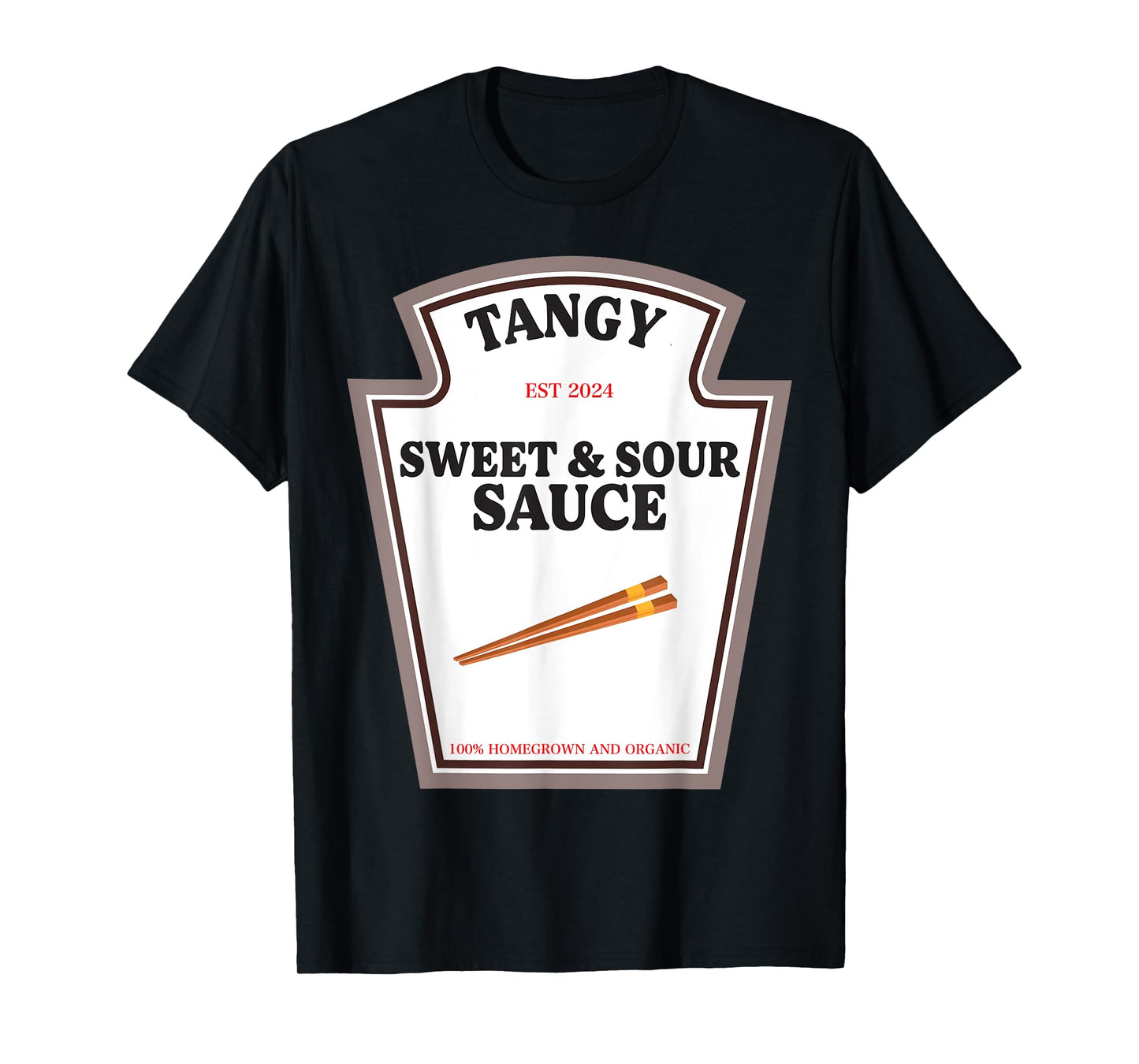 Tangy Sweet And Sour Sauce Condiment Matching Food Lover T-Shirt