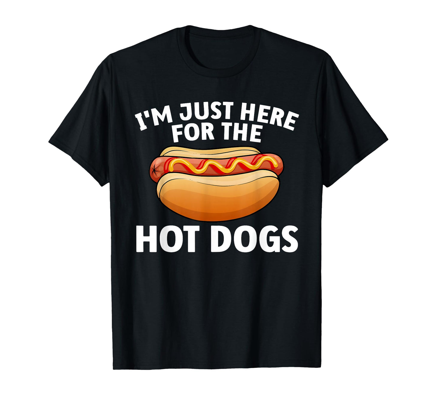 Funny Hotdog for Men Women Kids Food Hot Dog Lovers Foodie T-Shirt