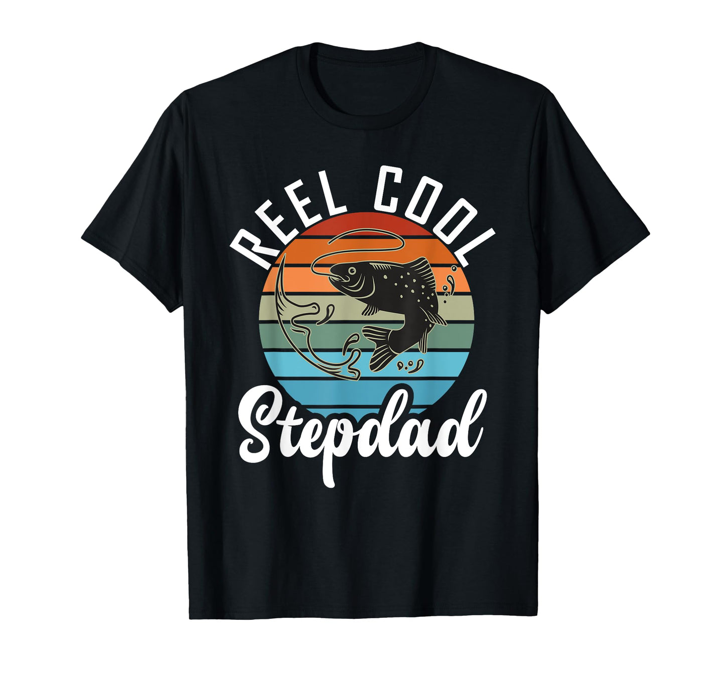 Reel cool Stepdad Fishing Stepfather T-Shirt