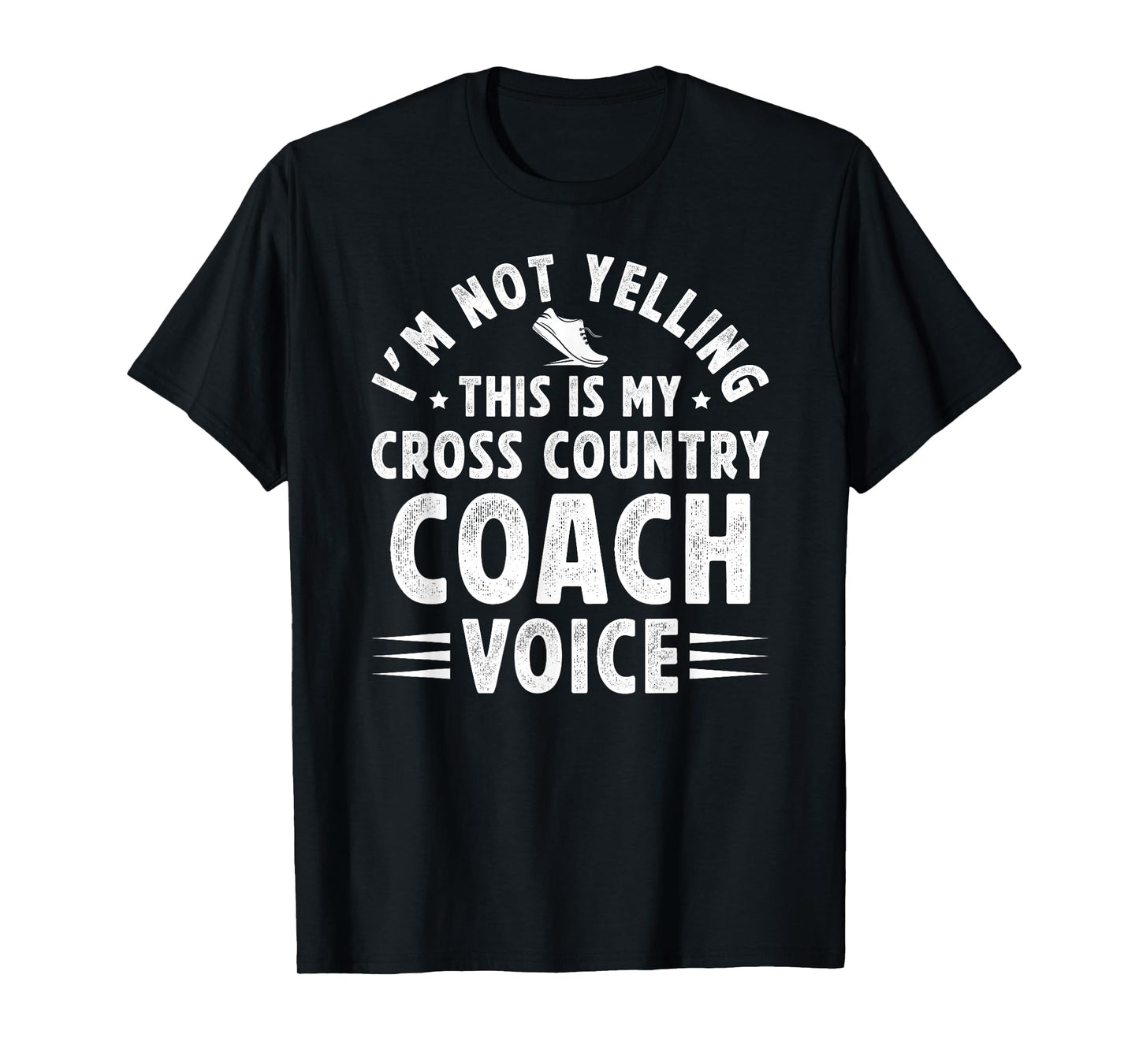 This Is My Cross Country Coach Voice Cross Country Coaching T-Shirt