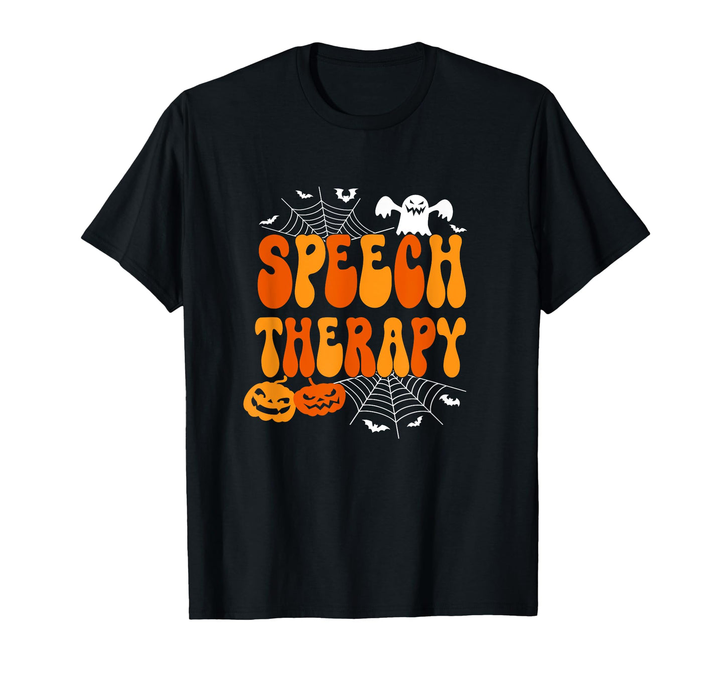 Speech Therapy Speech Therapist Speech Pathology Halloween T-Shirt